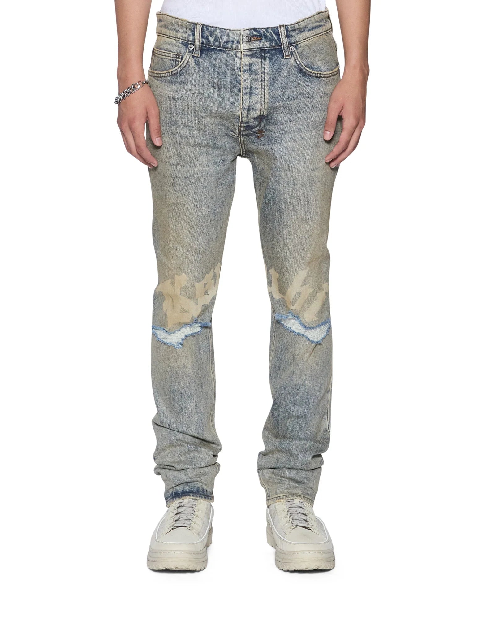 Ksubi (スビ) SS26 CHITCH STATURE BLUE TRASHED IDOLS / DNM | Detail