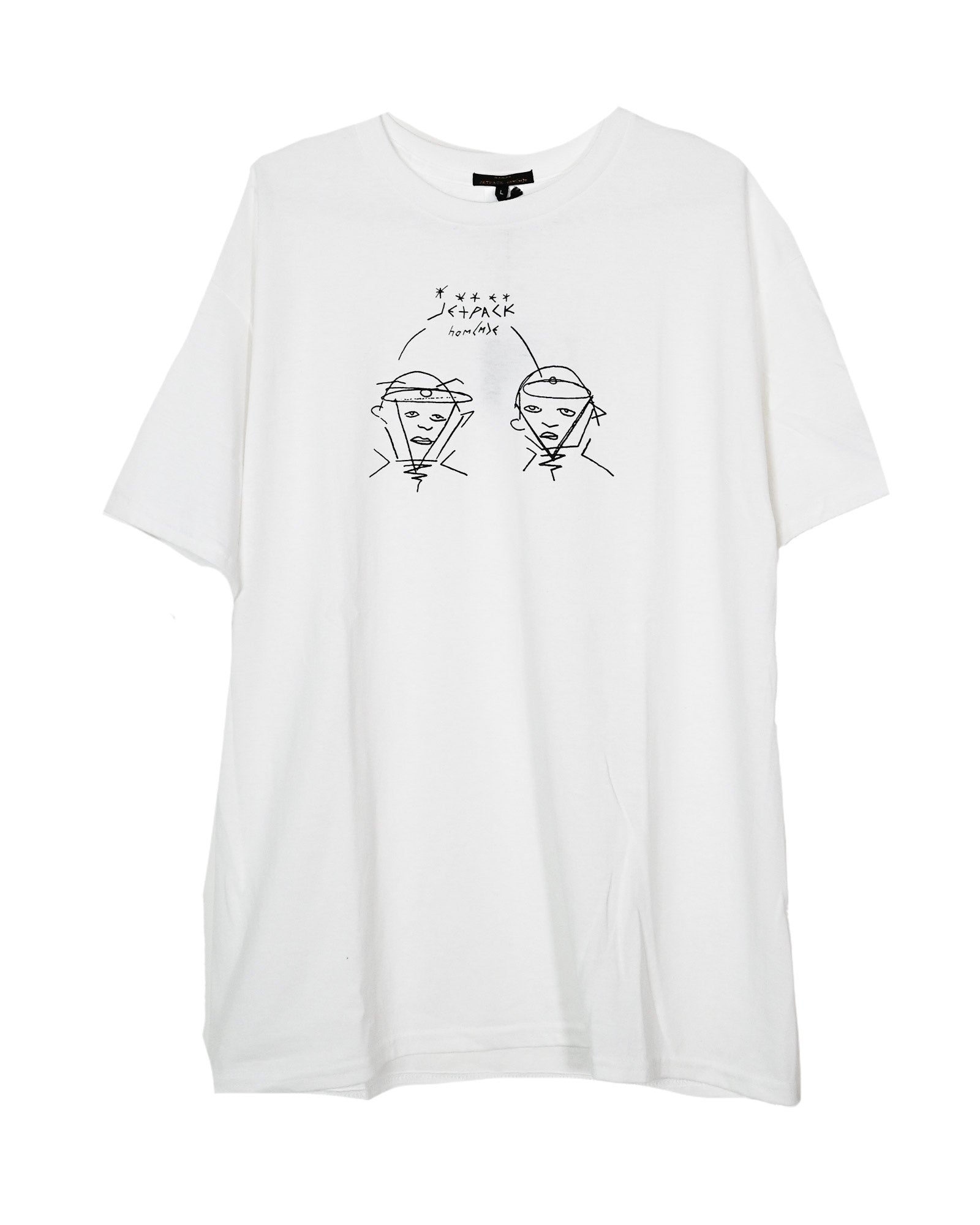 JETPACK hom(m)e・ジェットパックオム - Tシャツ・カットソー TELECOMMUNICATION TEE / WHITE
