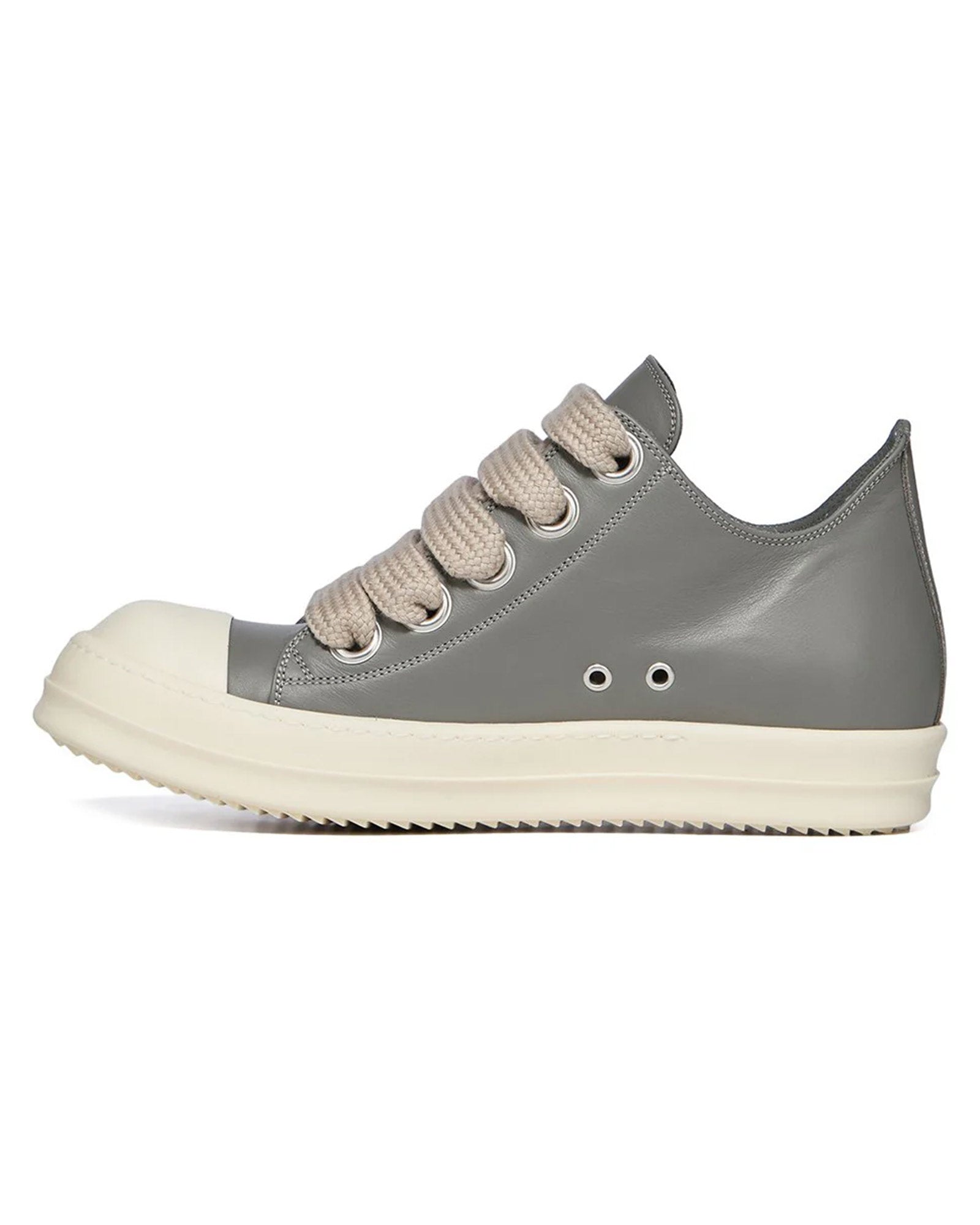 RICK OWENS・リック オウエンス - ローカットスニーカー JUMBOLACE LOW SNEAKS / EUCA/MILK/MILK