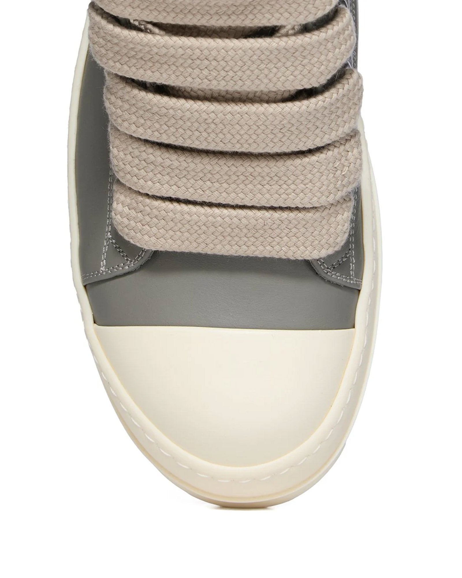 RICK OWENS・リック オウエンス - ローカットスニーカー JUMBOLACE LOW SNEAKS / EUCA/MILK/MILK