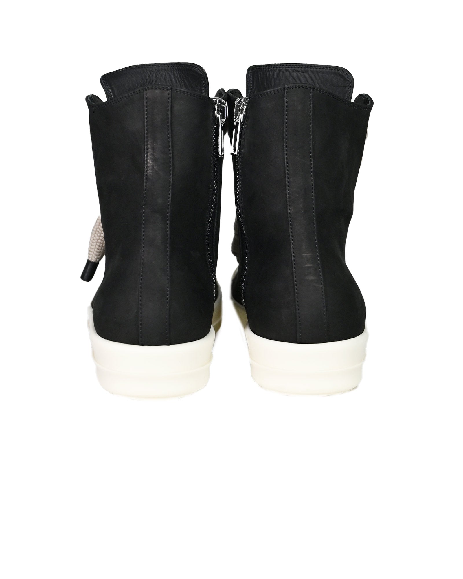 RICK OWENS・リック オウエンス - ハイカットスニーカー JUMBOLACE SNEAKERS / BLACK/MILK/MILK
