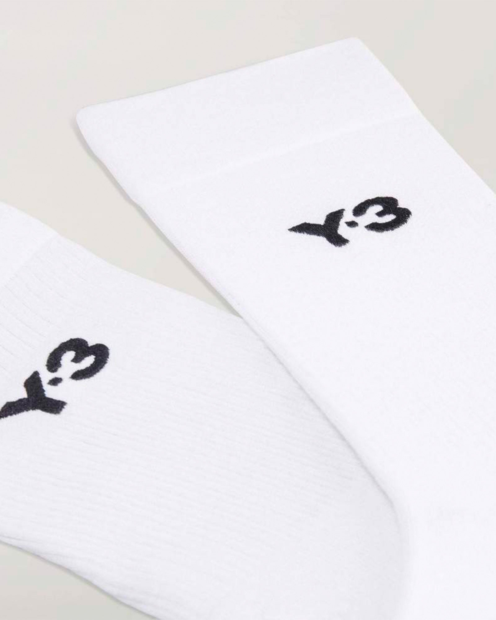 Y-3・weissly -  "Y-3 CLASSIC CREW SOCKS" / WHITE