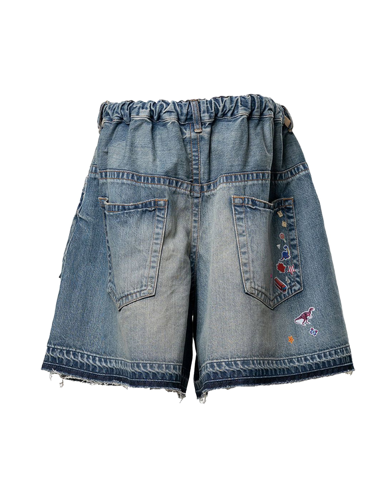 MIHARA YASUHIRO(ミハラヤスヒロ) 26SS KIDS STICKER SHORT / INDIGO