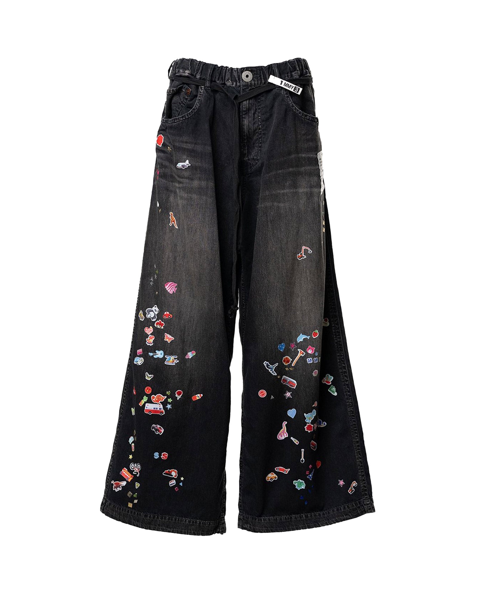 KIDS STICKER PT / BLACK