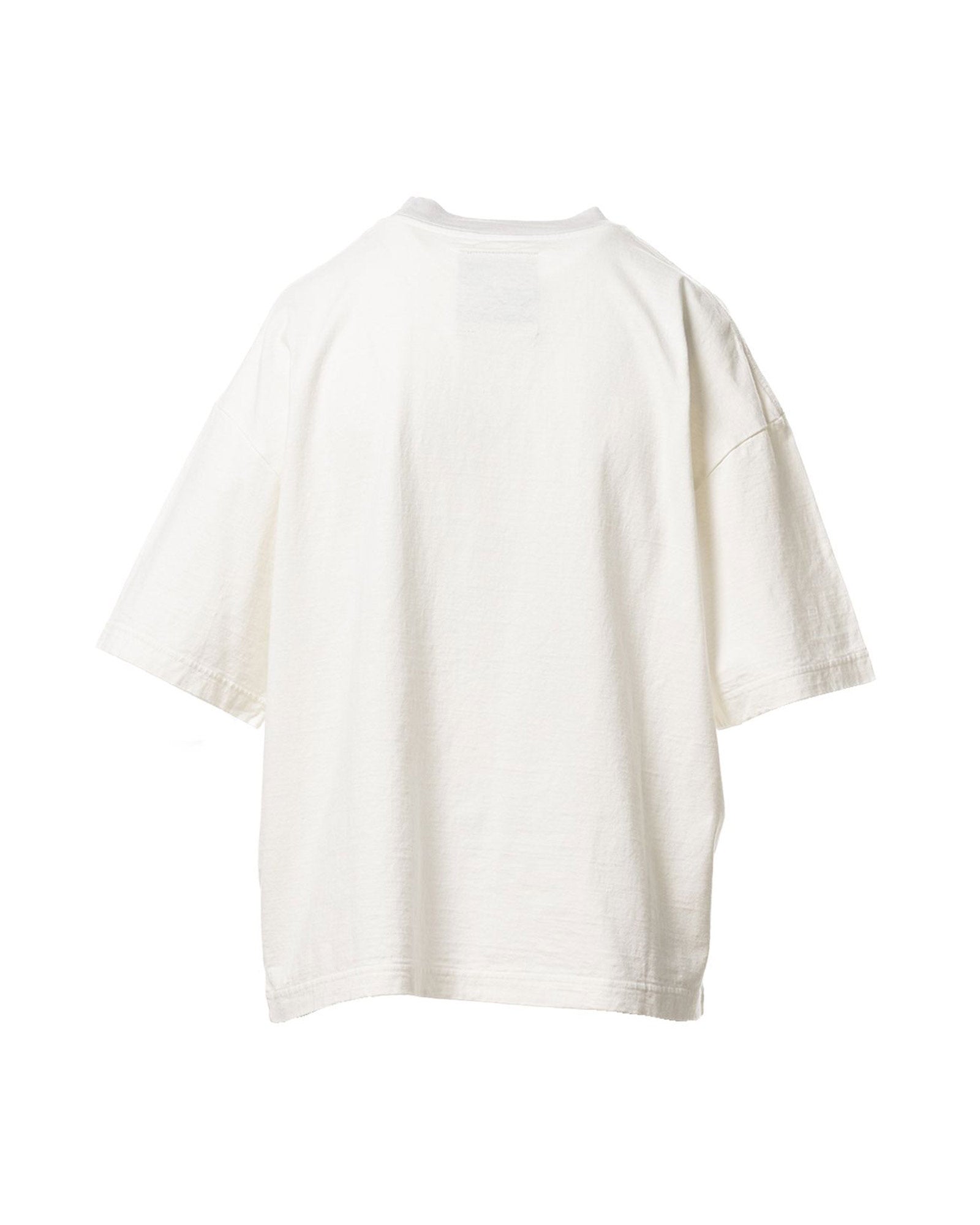 MIHARA YASUHIRO・ミハラヤスヒロ - トップス LEON PRINTED TEE / WHITE