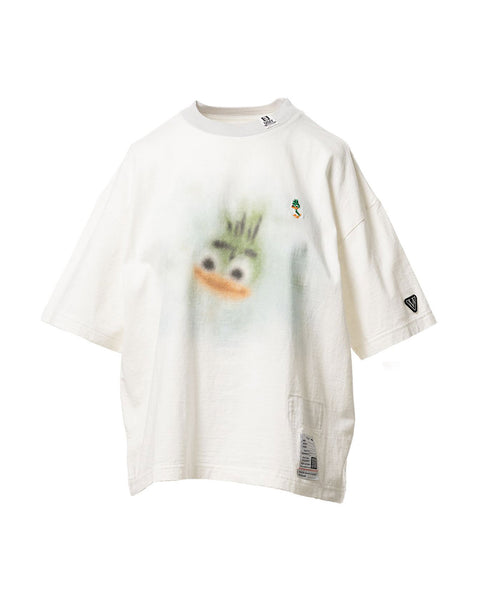 MIHARA YASUHIRO(ミハラヤスヒロ) 26SS LEON PRINTED TEE / WHITE