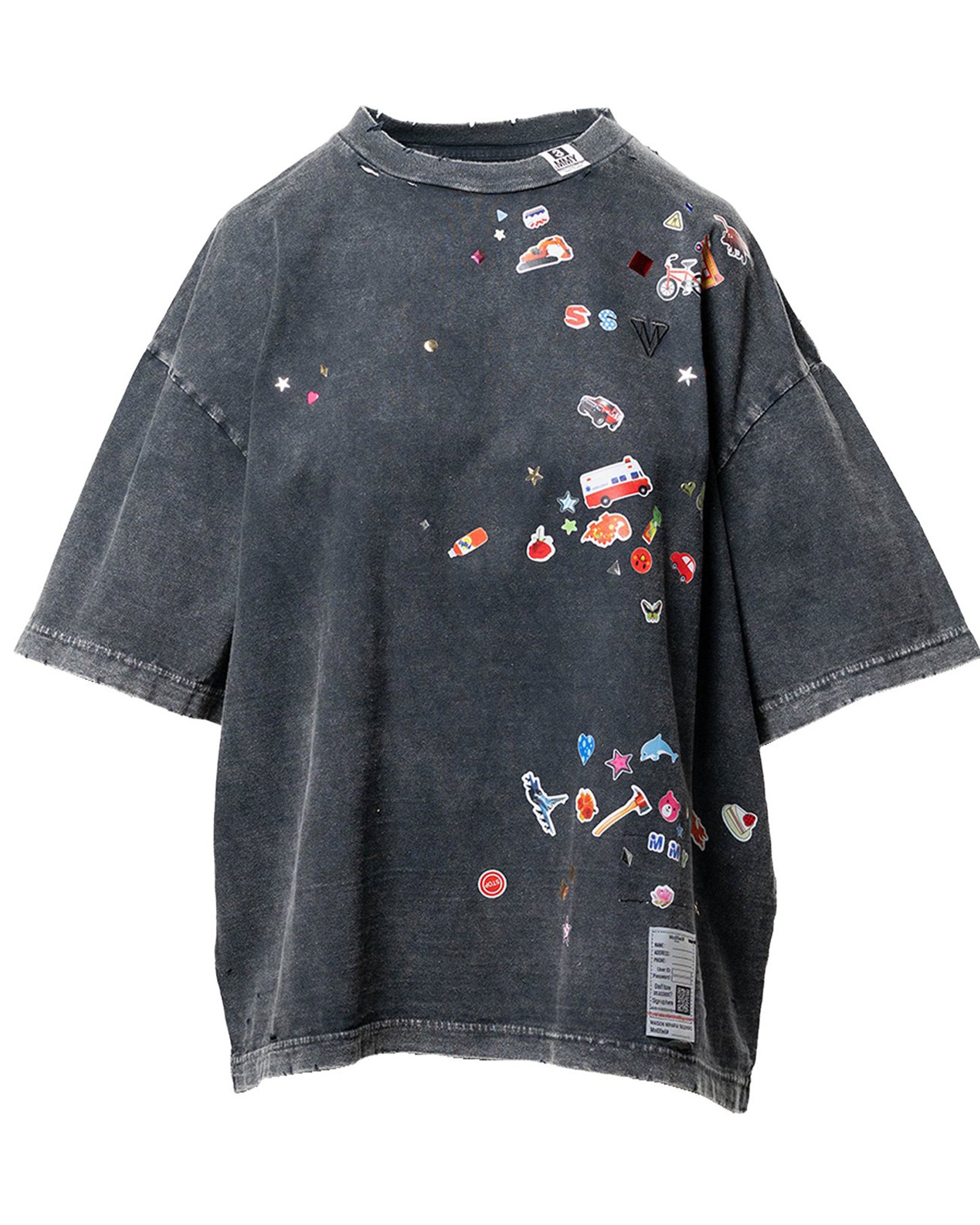 BLEACHED KIDS ST TEE / BLACK