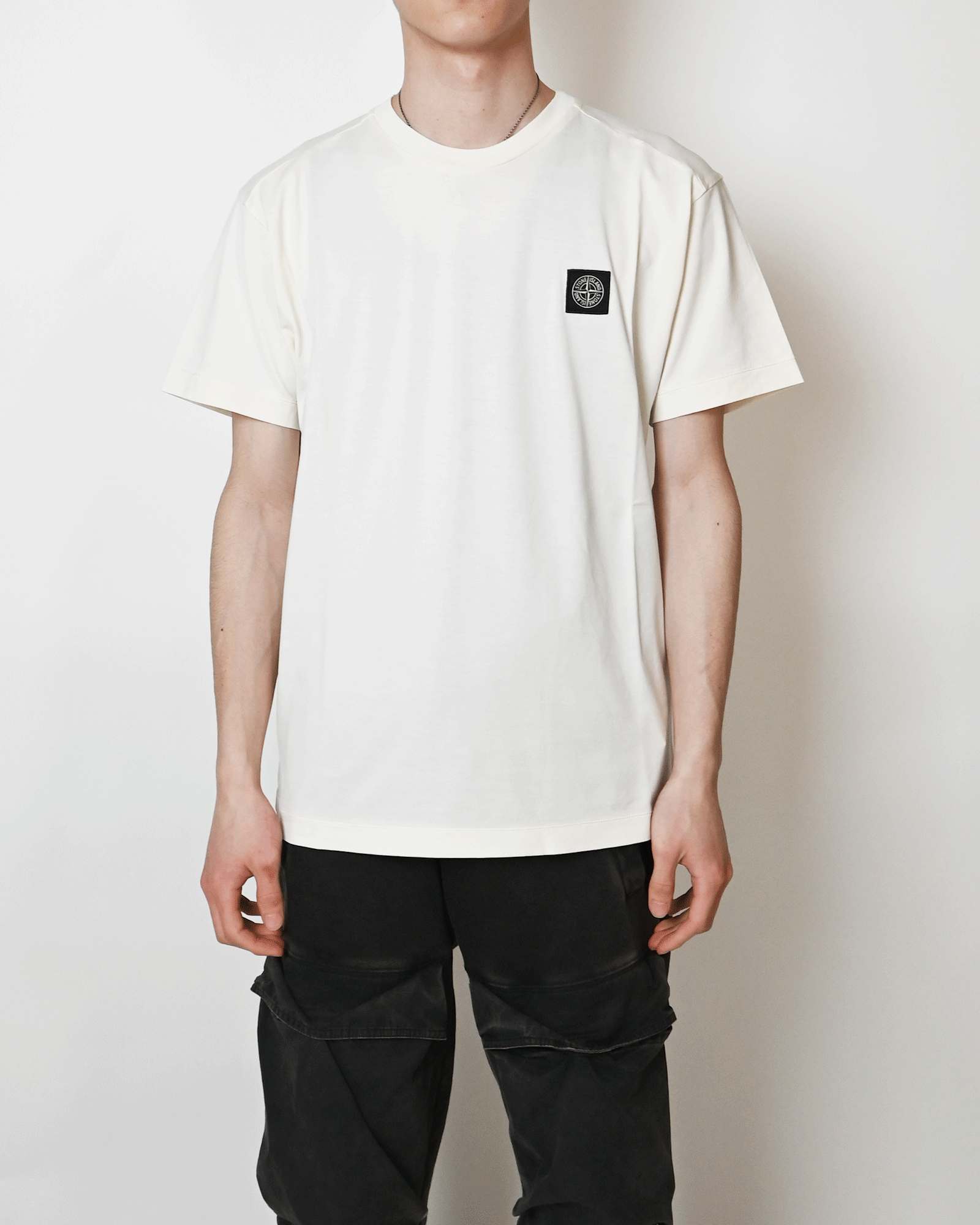 STONE ISLAND・ストーンアイランド - Tシャツ・カットソー SS T-SHIRT / IVORY
