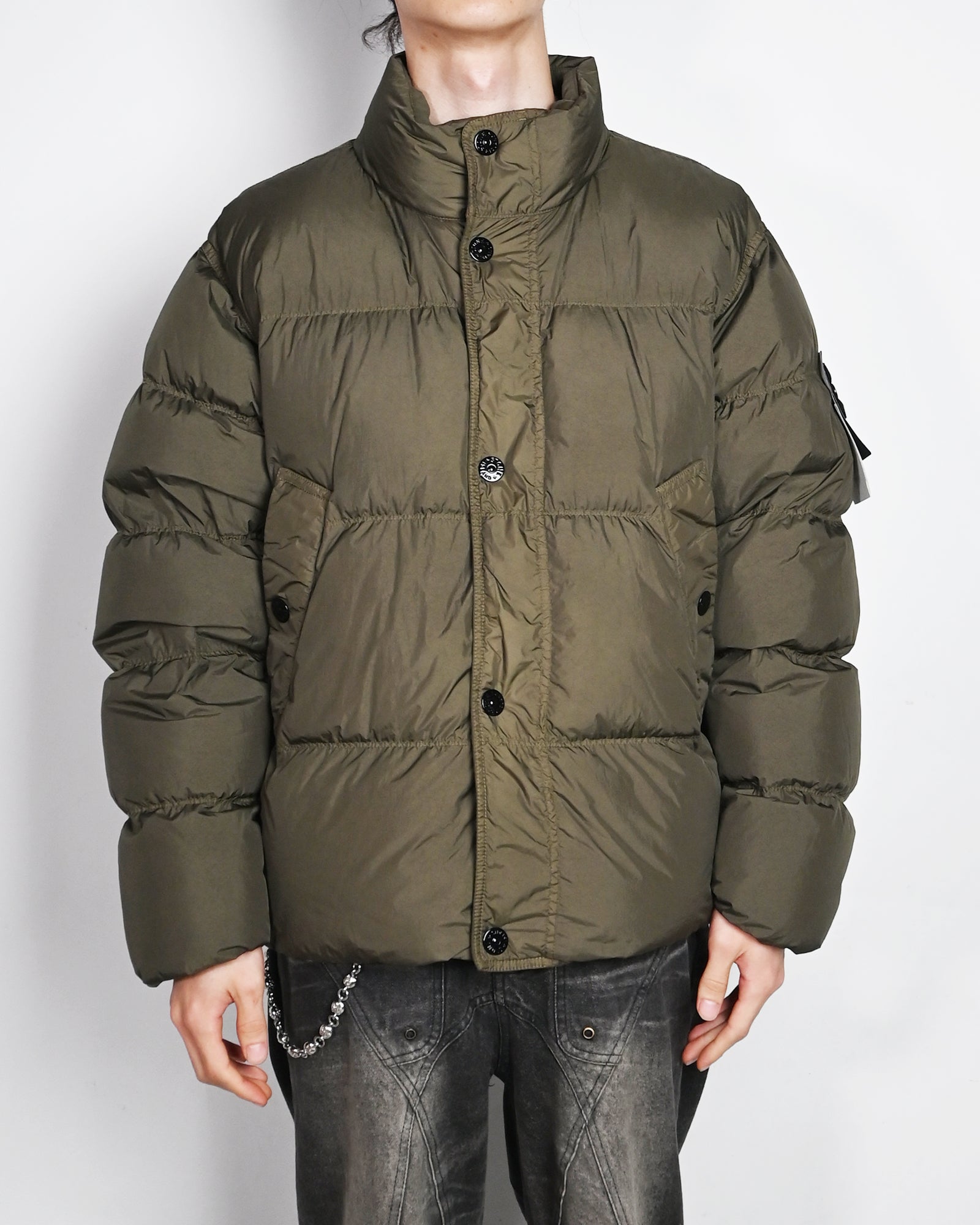 STONE ISLAND・stone island -  CRINKLE REPS NY RECYCLED NYLON / VERDE MILITARE