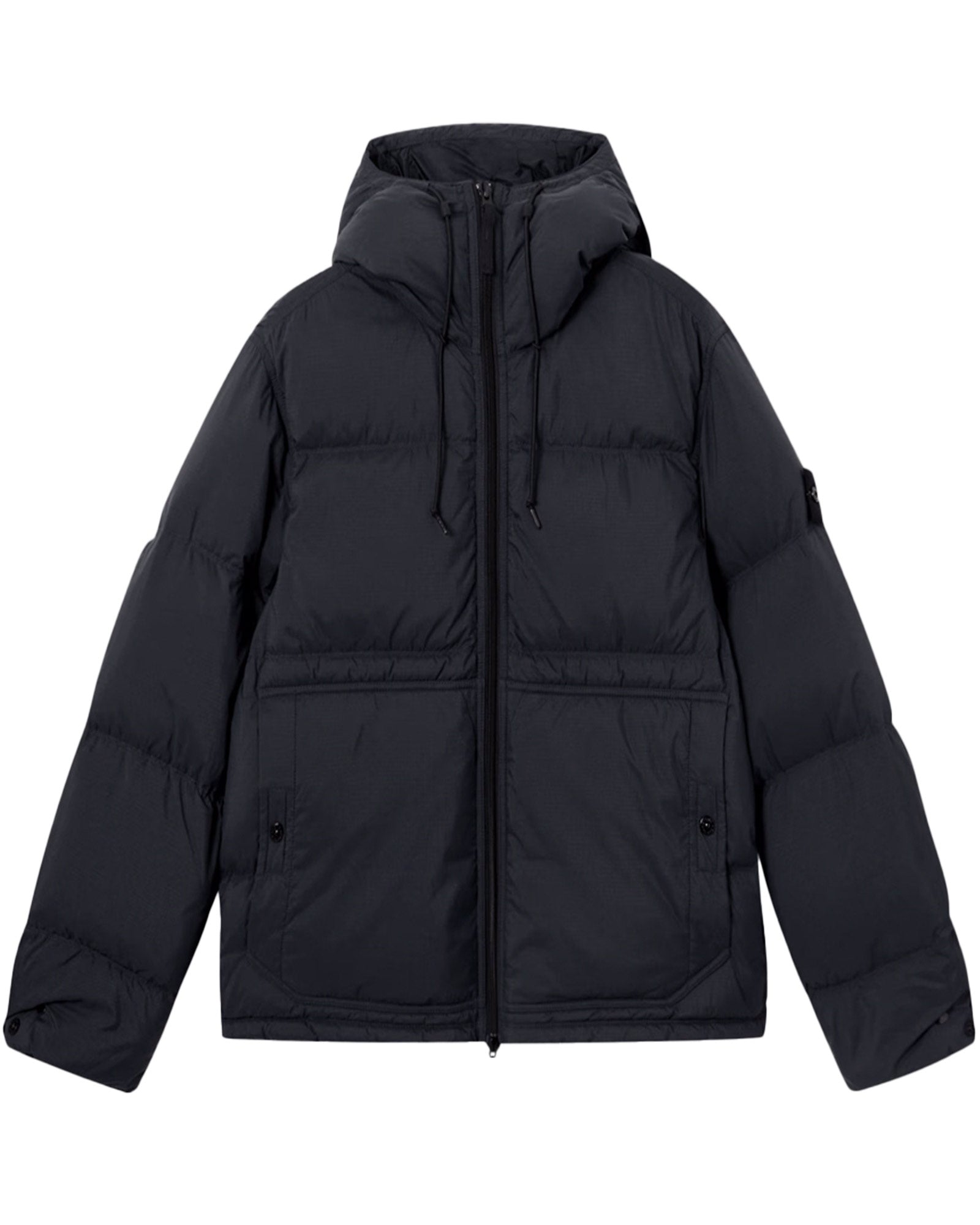 CRINKLE REPS NY RECYCLED NYLON / NERO