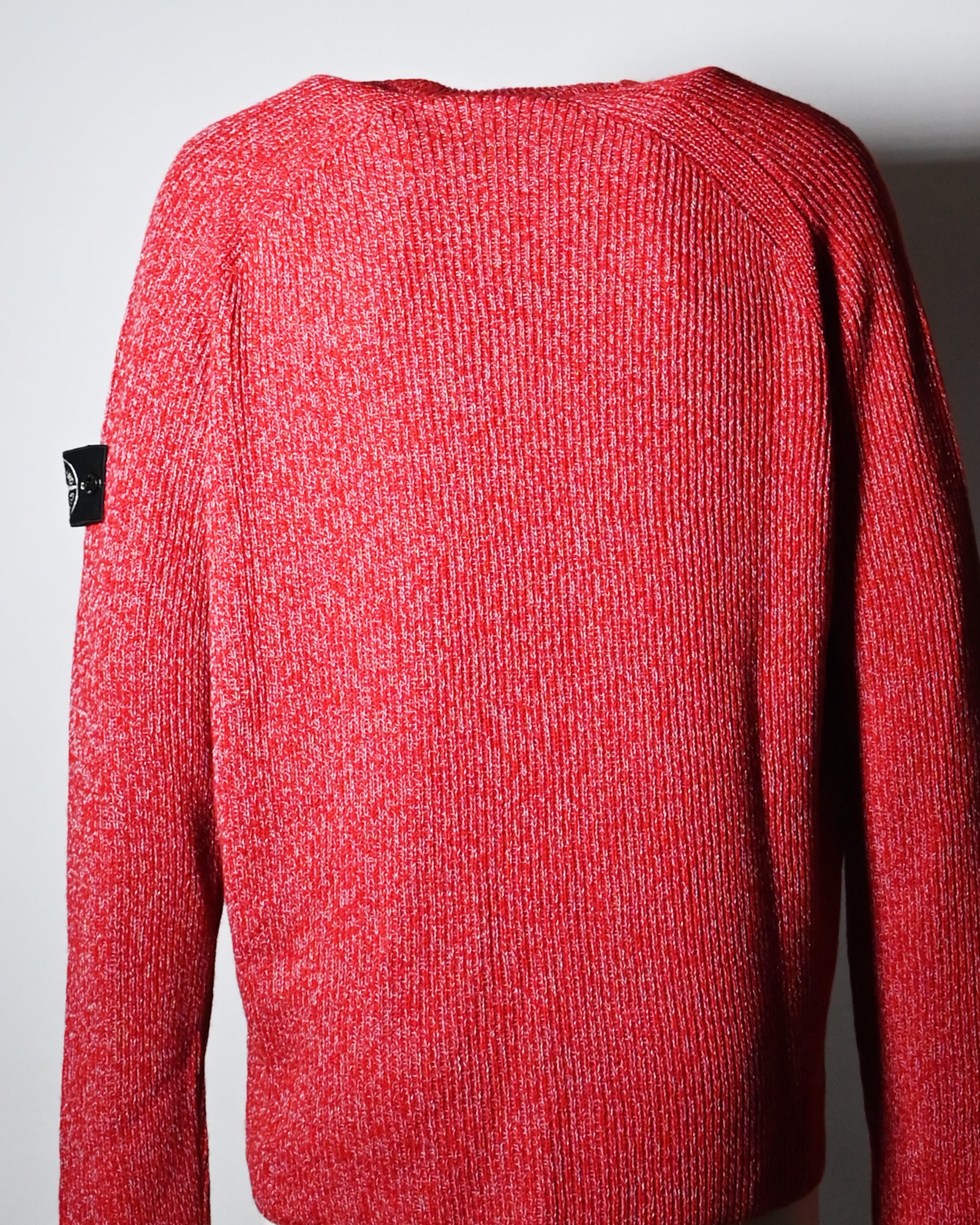STONE ISLAND・stone island -  REFLECTIVE KNIT CREWNECK KNIT / SCARLATTO MELANGE