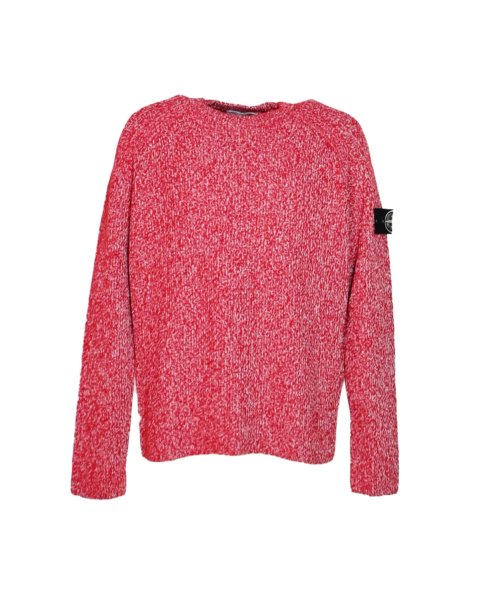 STONE ISLAND・stone island -  REFLECTIVE KNIT CREWNECK KNIT / SCARLATTO MELANGE