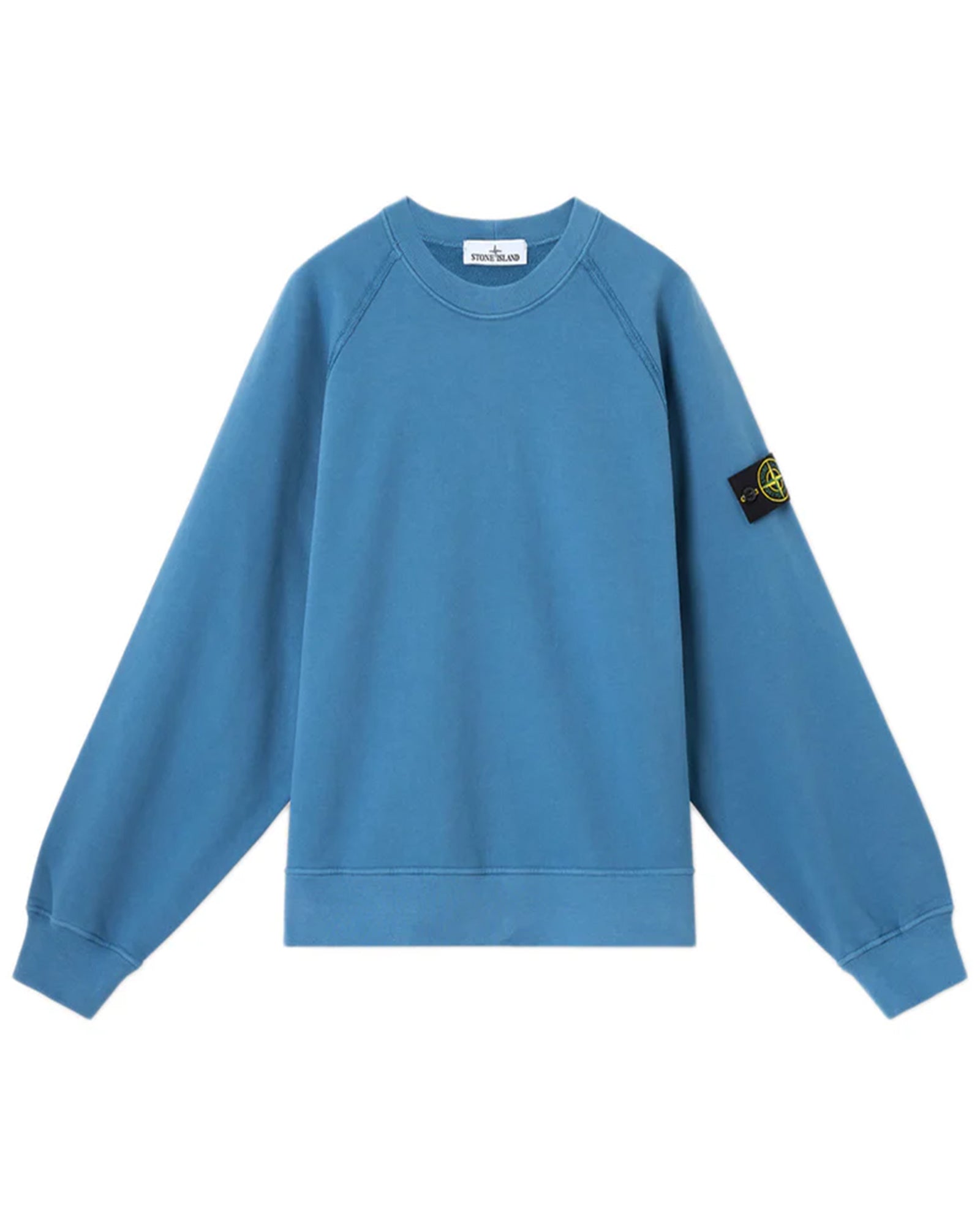 STONE ISLAND・ストーンアイランド - スウェット SWEATSHIRT / BLUE ACCIAIO