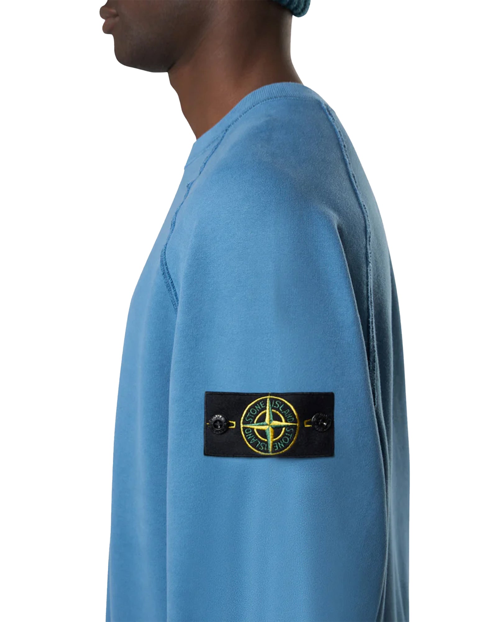 STONE ISLAND・ストーンアイランド - スウェット SWEATSHIRT / BLUE ACCIAIO