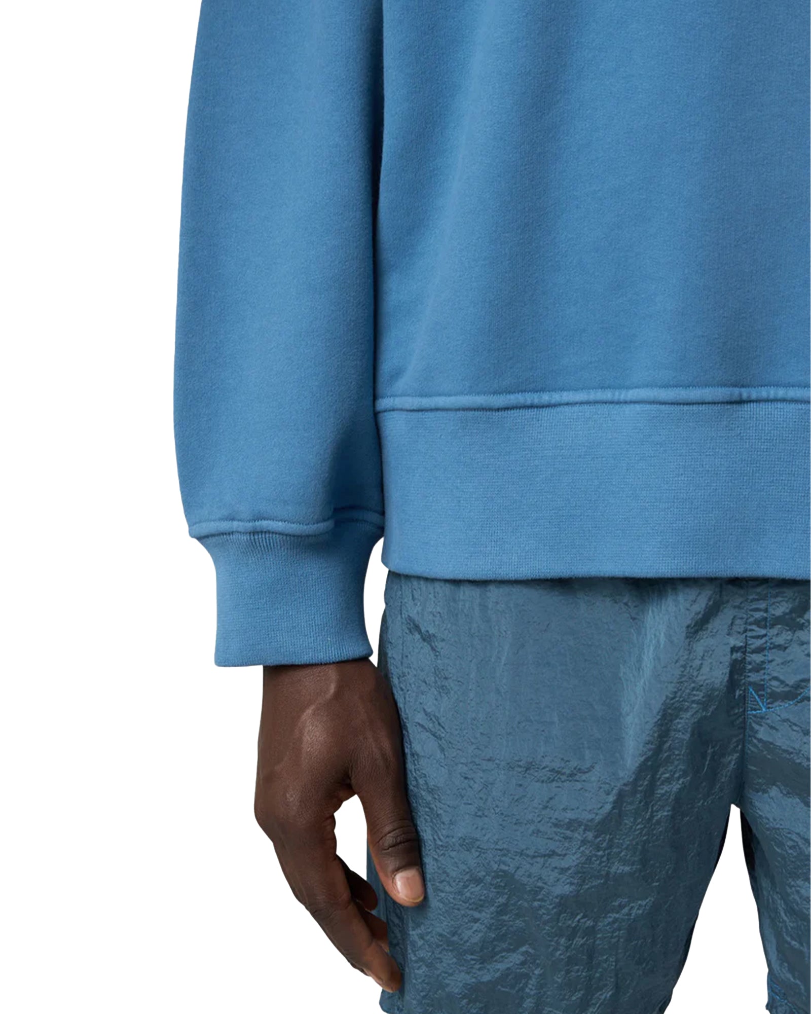 STONE ISLAND・ストーンアイランド - スウェット SWEATSHIRT / BLUE ACCIAIO