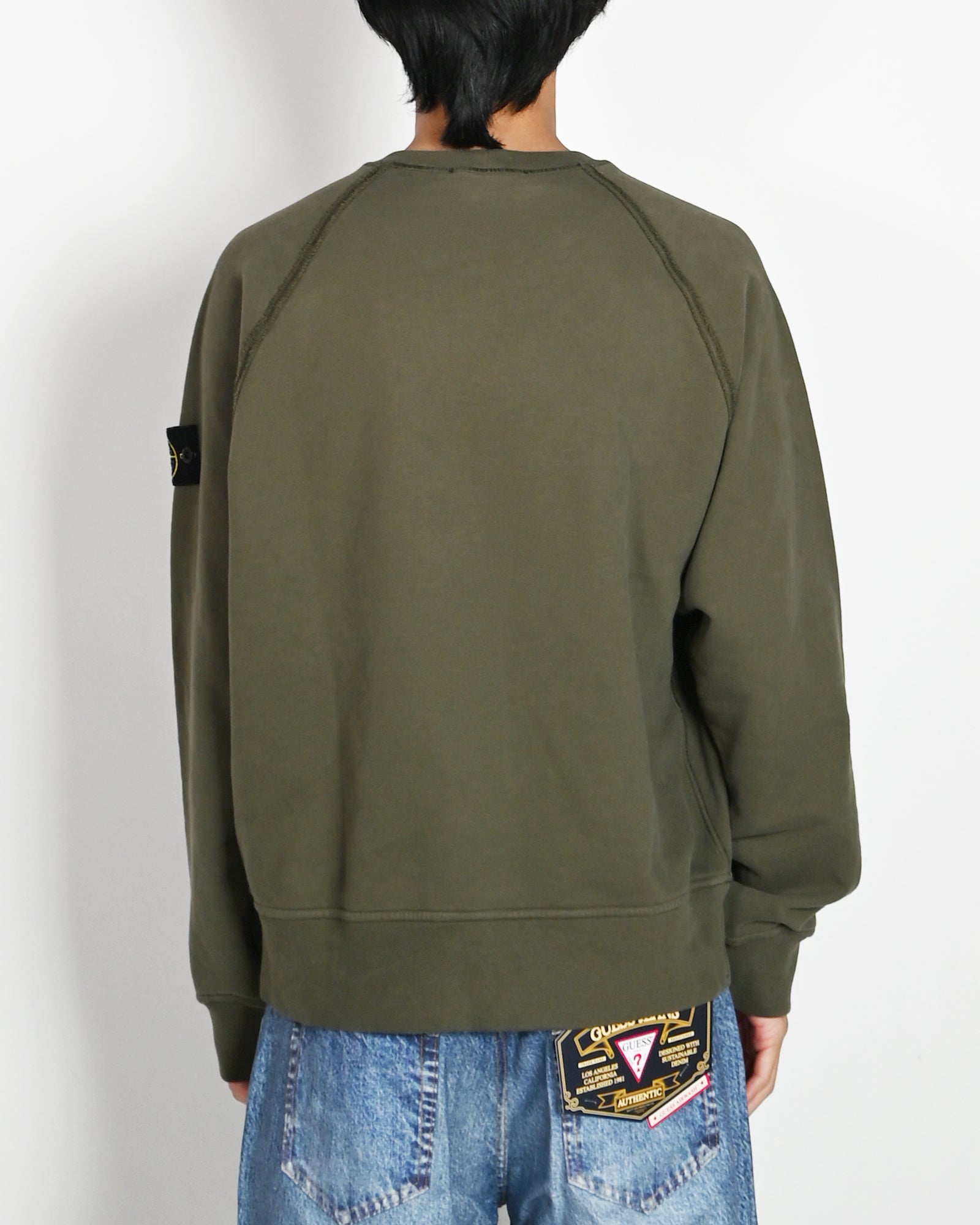 STONE ISLAND・ストーンアイランド - スウェット SWEATSHIRT / MILITARY GREEN