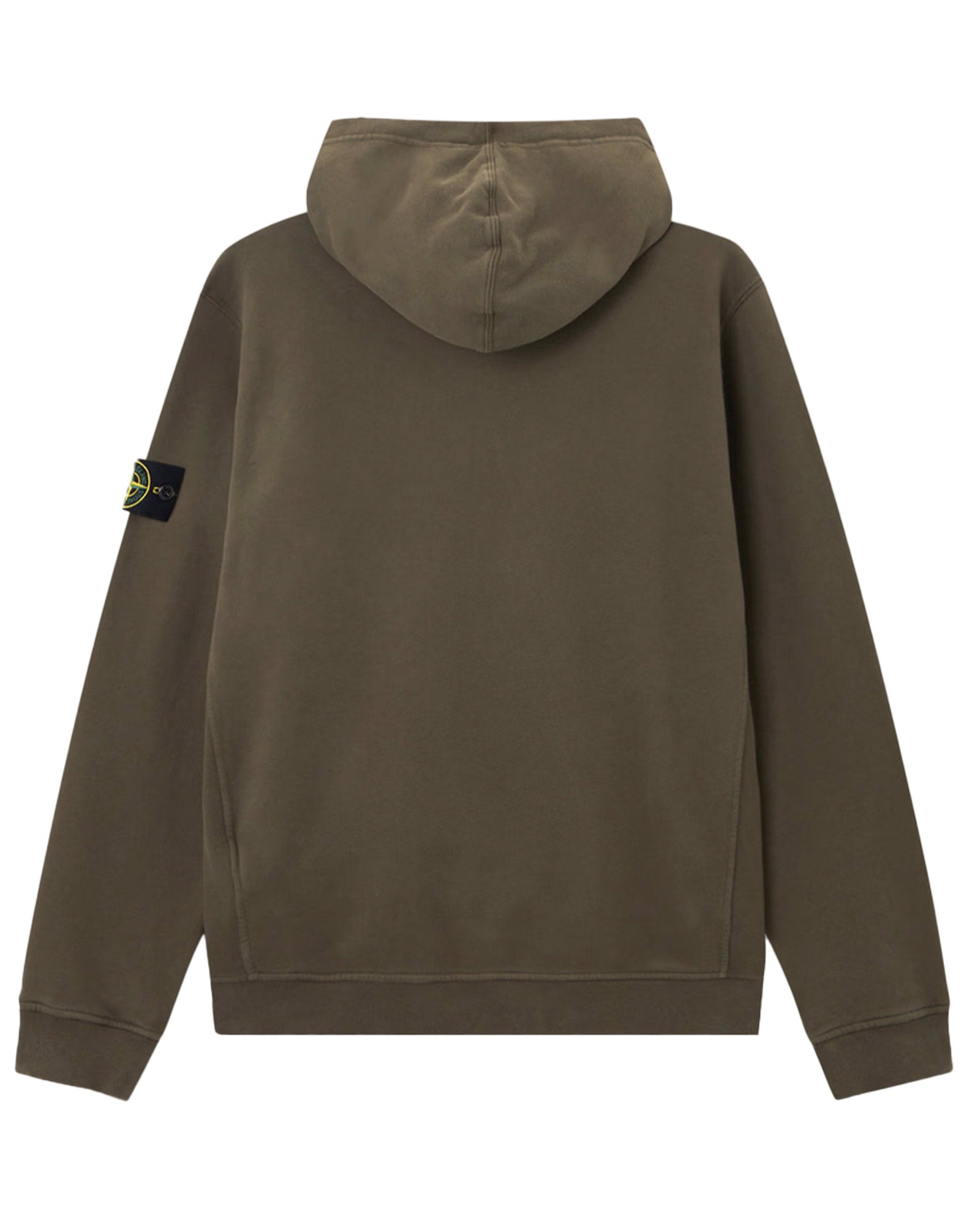 STONE ISLAND・ストーンアイランド - パーカー・フーディ BRUSHED ORGANIC COTTON HOODIE SWEATER / MILITARY GREEN