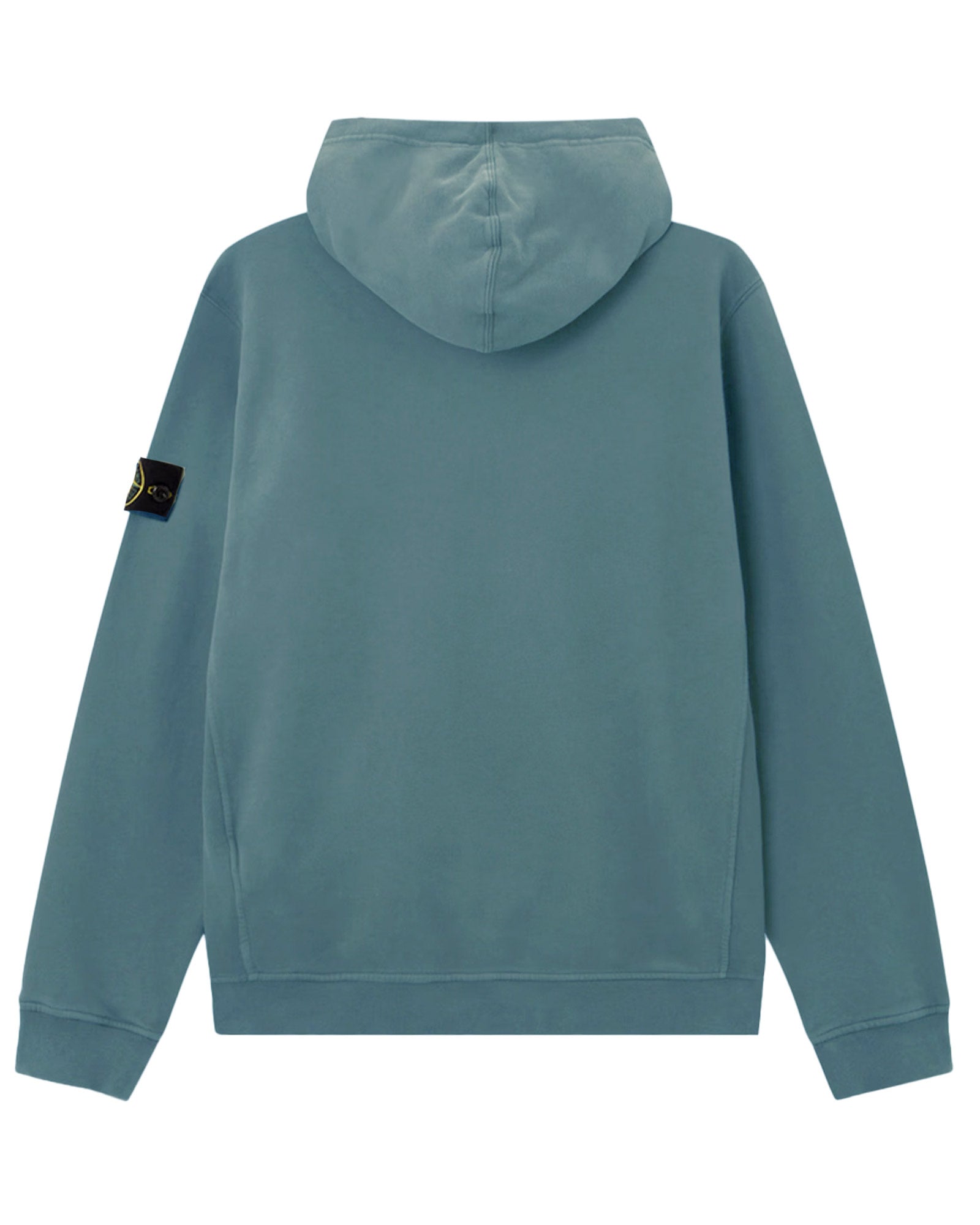 STONE ISLAND・ストーンアイランド - パーカー・フーディ BRUSHED ORGANIC COTTON HOODIE SWEATER / PETROL