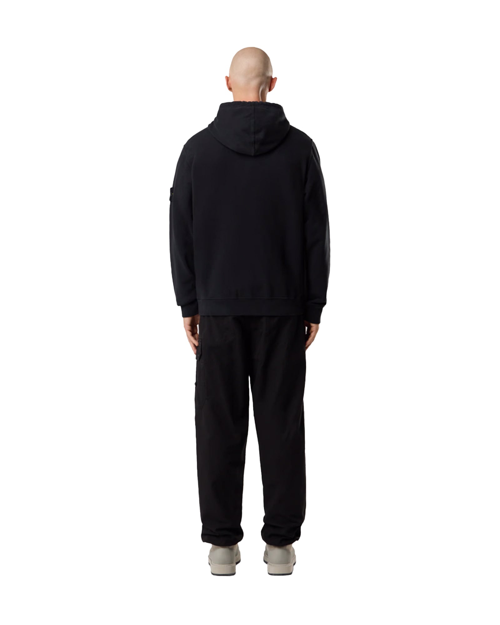 STONE ISLAND・ストーンアイランド - パーカー・フーディ ZIP UP HOODIE SWEATER / BLACK