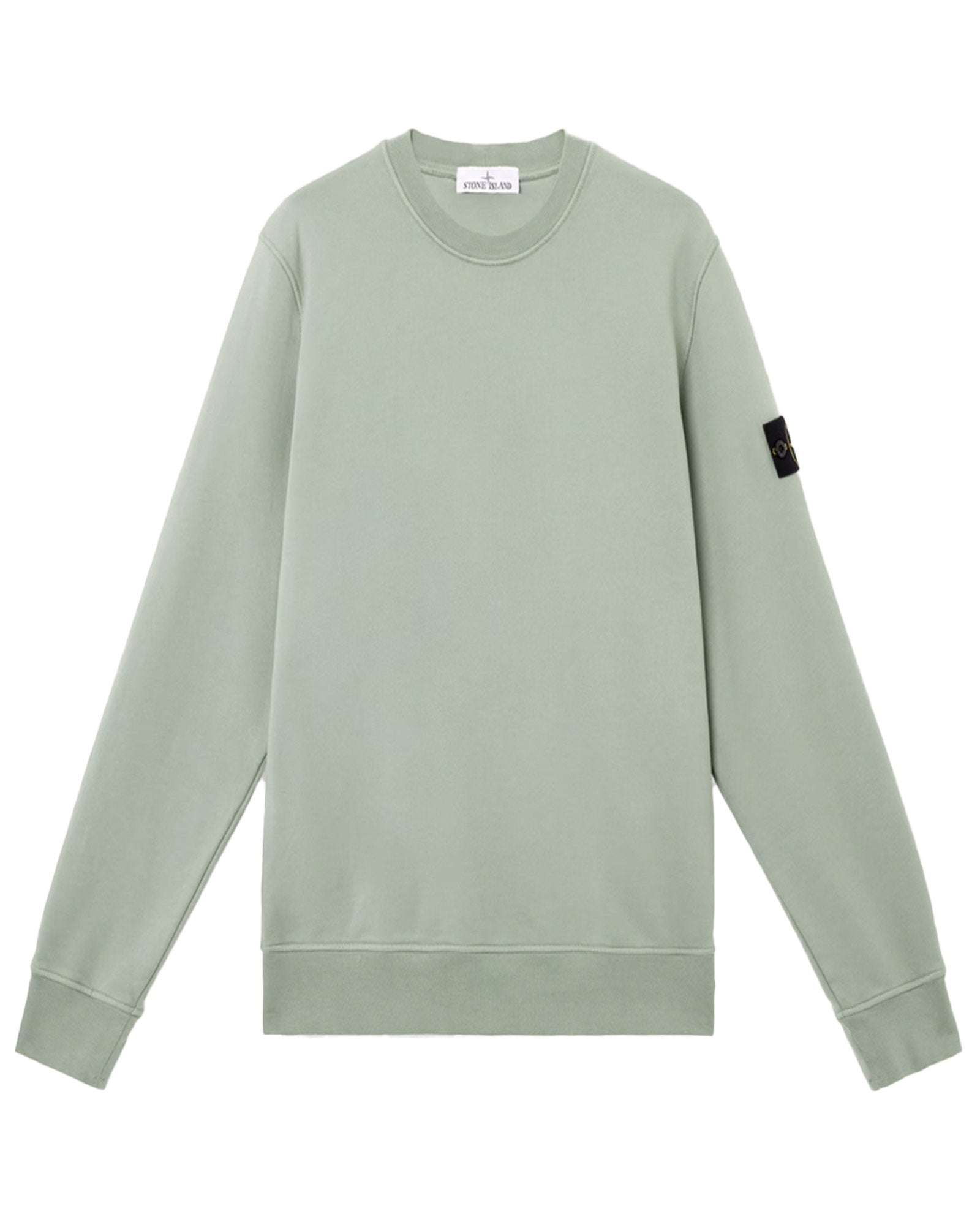 STONE ISLAND・ストーンアイランド - スウェット HEAVY COTTON JERSEY SWEATSHIRT / SAGE