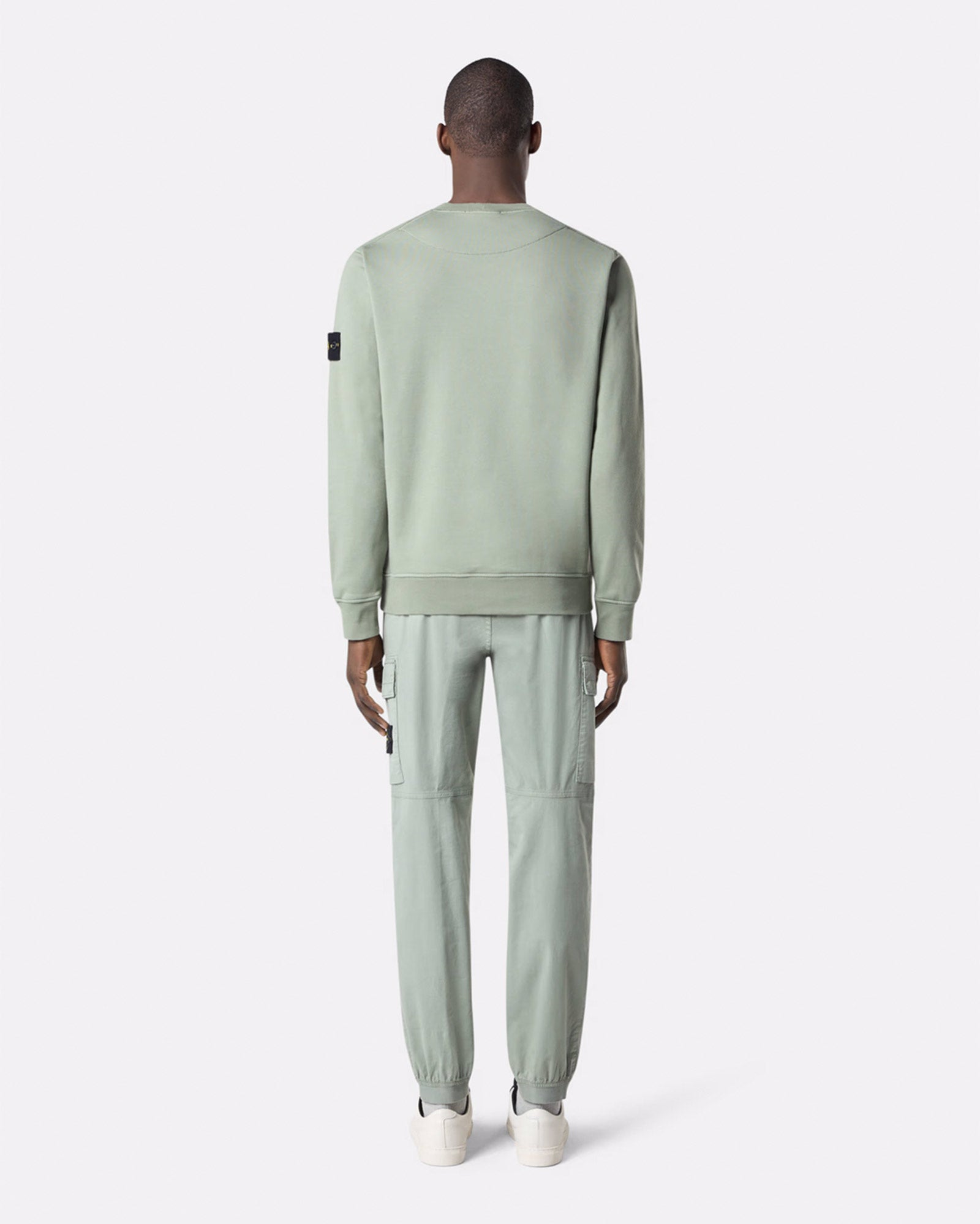 STONE ISLAND・ストーンアイランド - スウェット HEAVY COTTON JERSEY SWEATSHIRT / SAGE