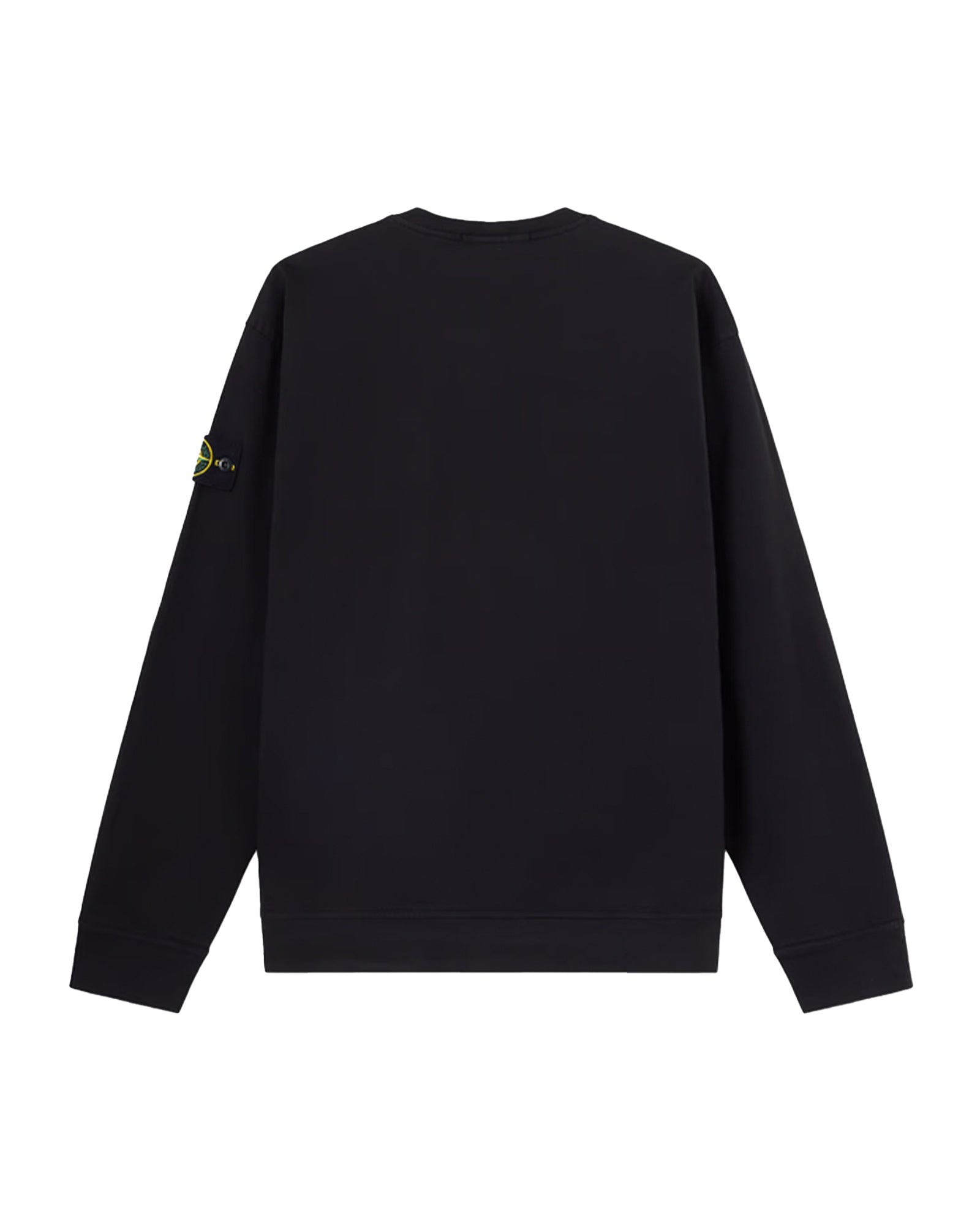 STONE ISLAND・stone island -  HEAVY COTTON JERSEY SWEATSHIRT / BLACK