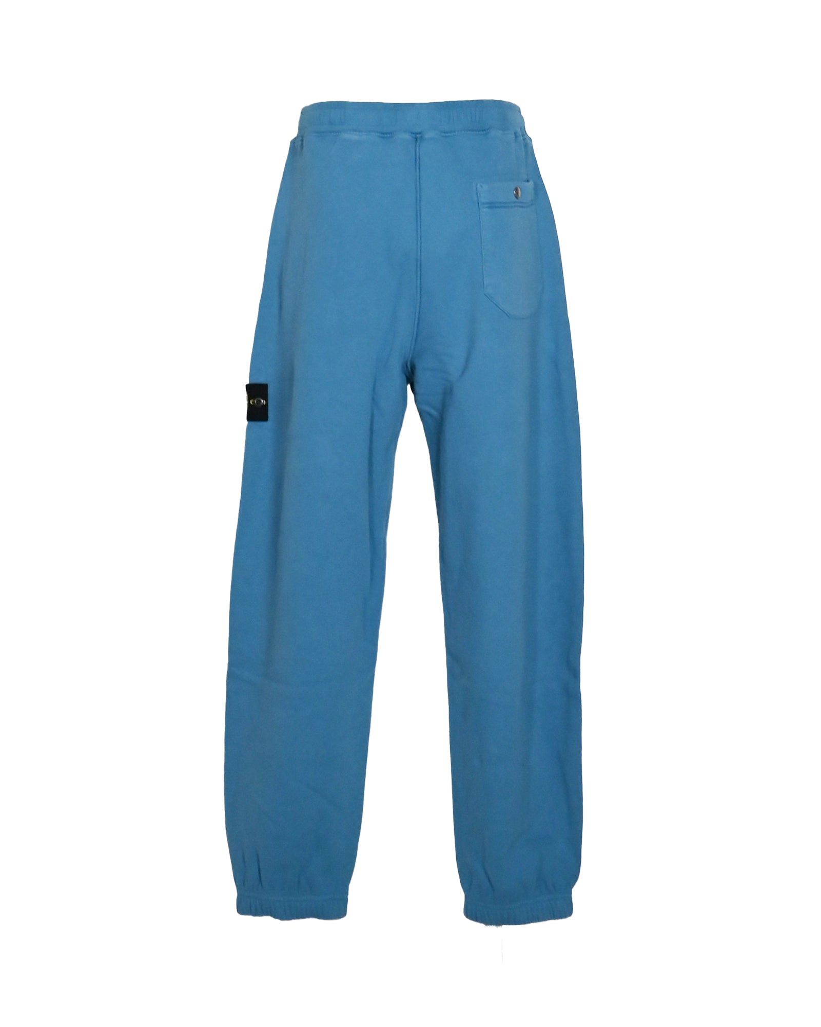 STONE ISLAND・stone island -  BRUSHED ORGANIC COTTON FLEECE / BLUE ACCIAIO