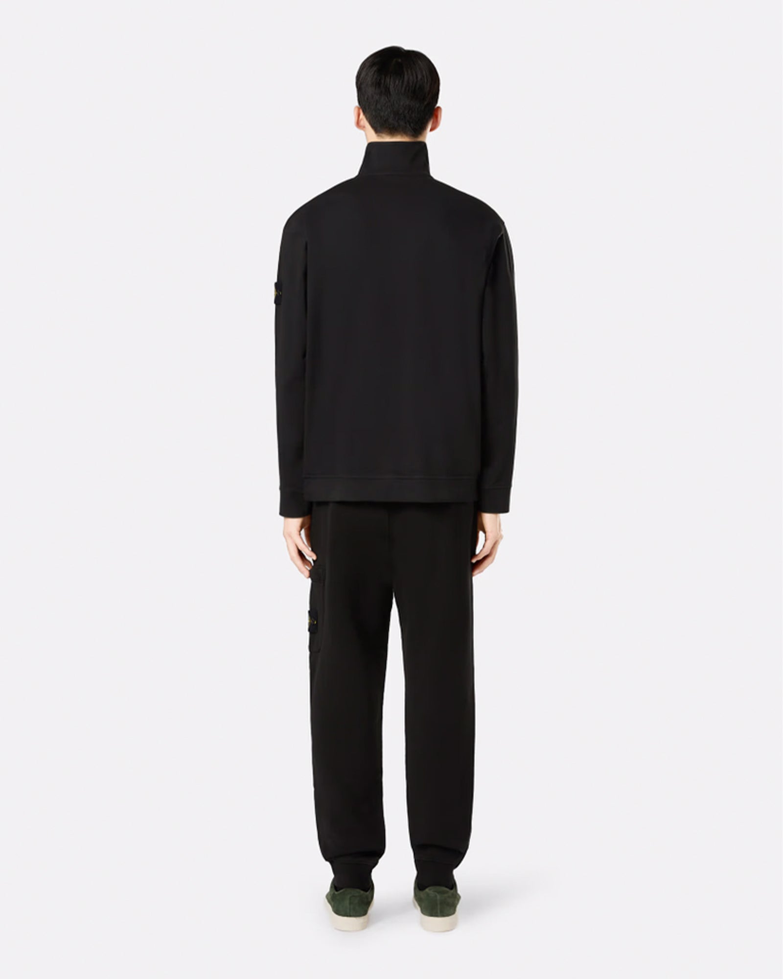 STONE ISLAND・ストーンアイランド - カーゴパンツ ORGANIC COTTON FLEECE / BLACK