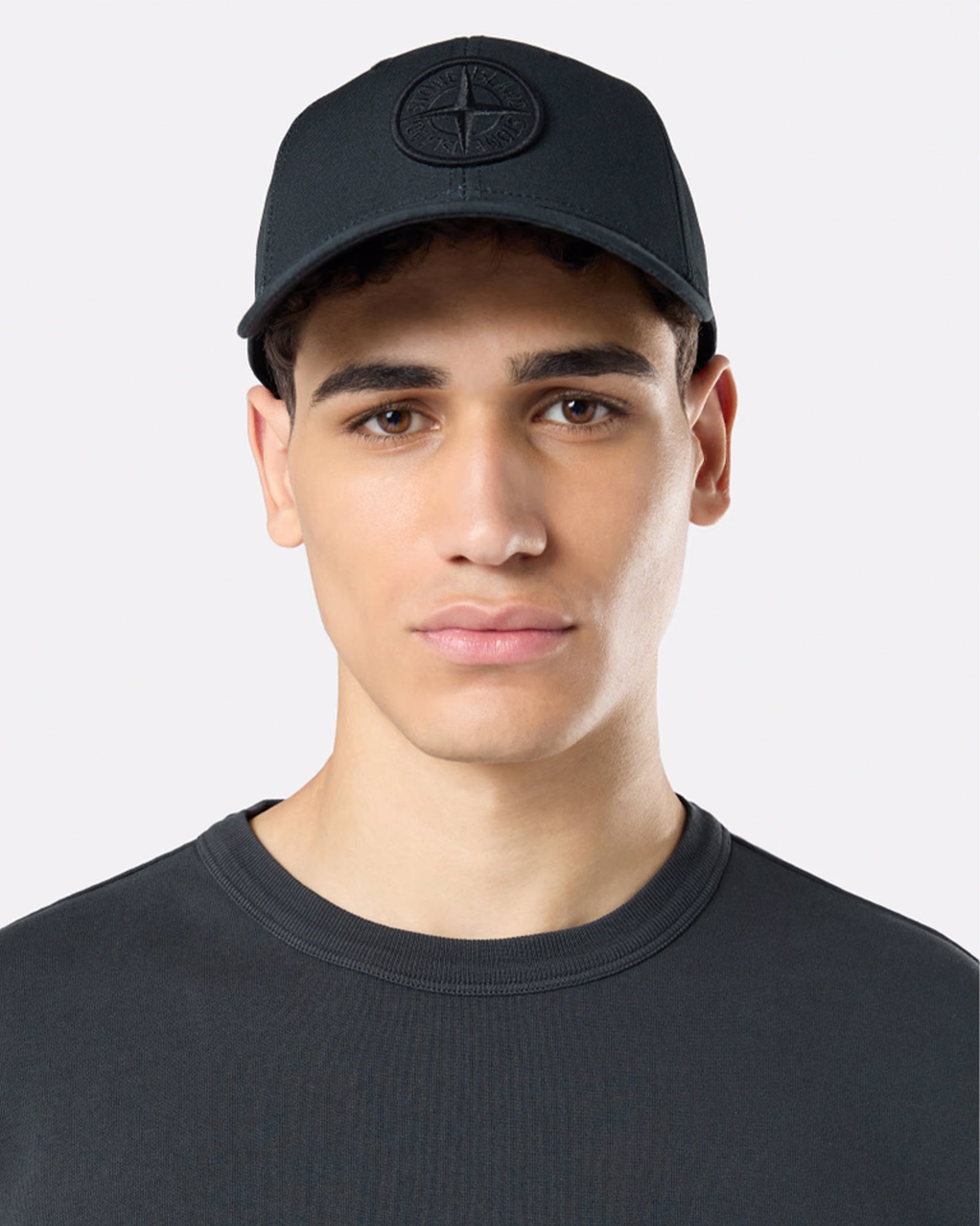 STONE ISLAND・stone island -  BASEBALL CAP / BLACK