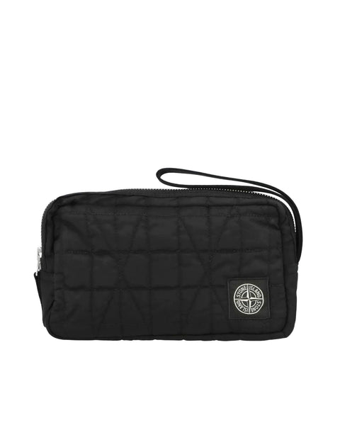 STONE  ブラック　ストーンアイランド STONE ISLAND(ストーンアイランド) POUCH / BLACK | Detail