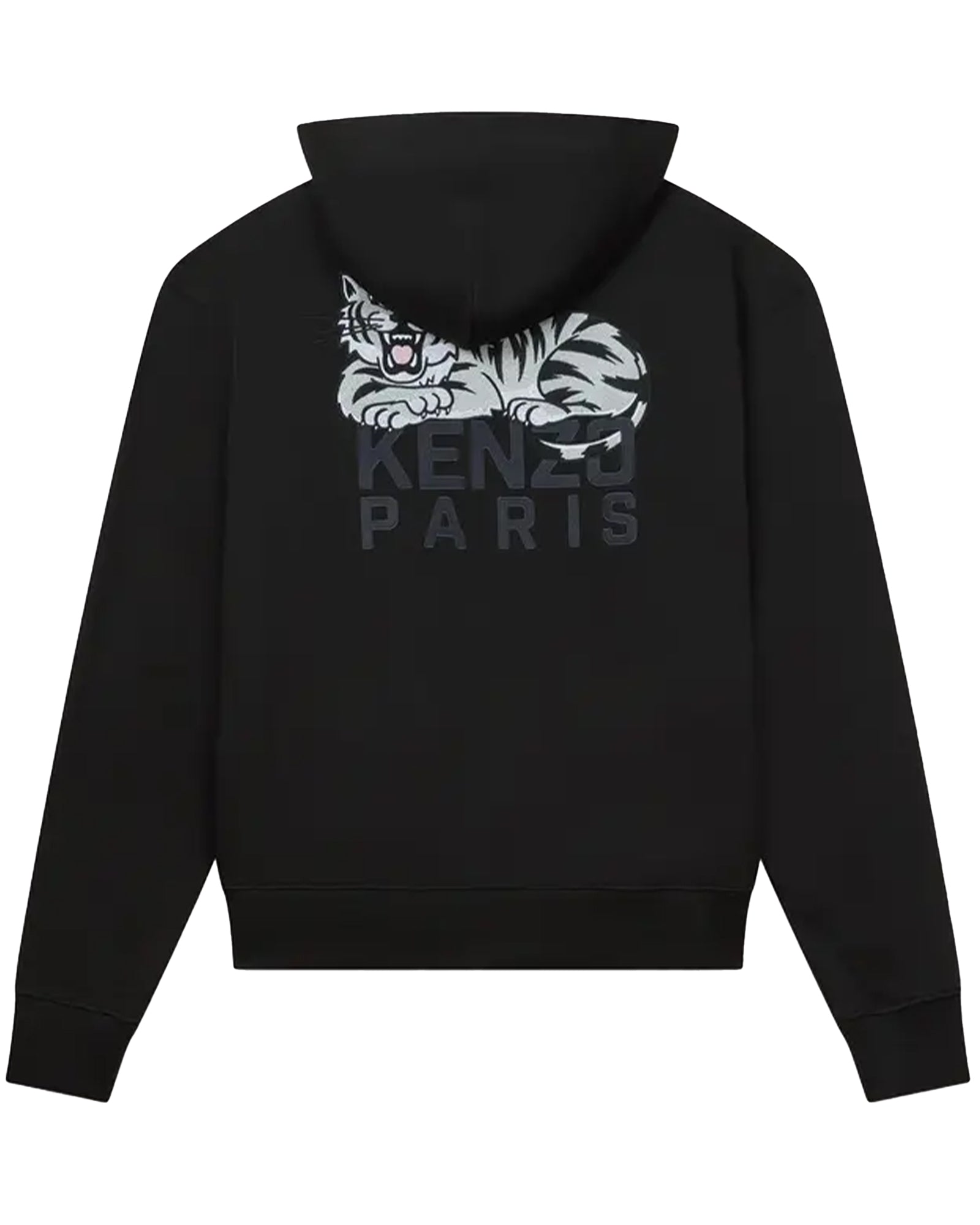 KENZO・ケンゾー - パーカー・フーディ KENZO HAPPY TIGER EMBROIDERED CLASSIC HOODIE / BLACK