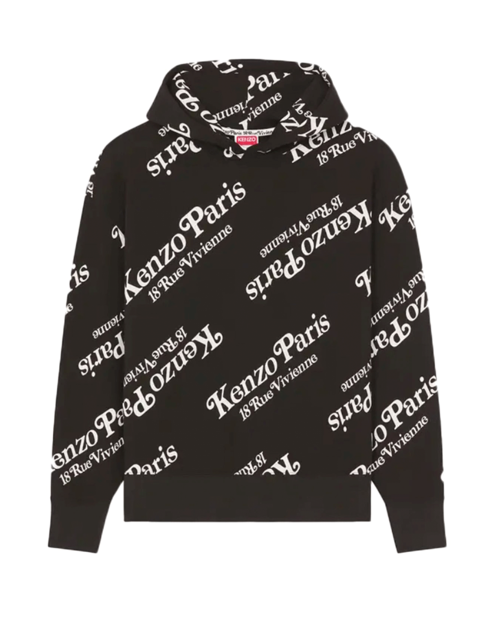 KENZO × KENZO BY VERDY OVERSIZE HOODIE / BLACK