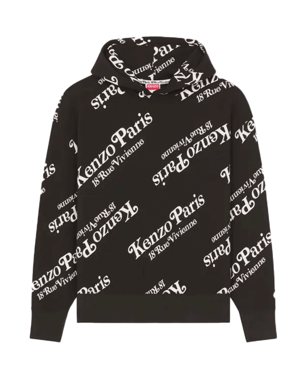 人気の贈り物が KENZO（ケンゾー） KENZO BLACK / HOODIE OVERSIZE VERDY BY トップス