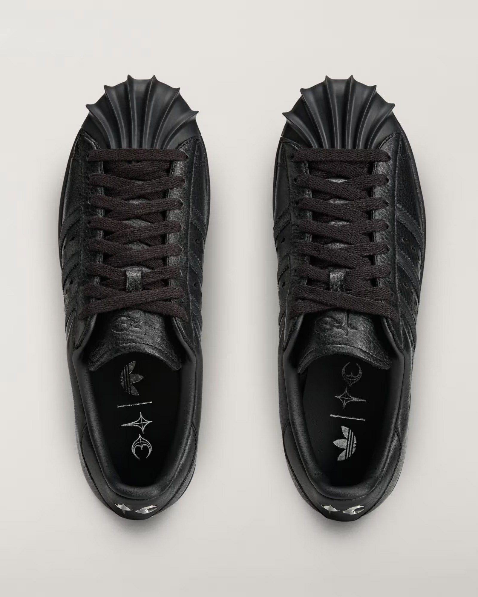 THUG CLUB × adidas SUPERSTAR VINTAGE TC / BLACK | Detail 