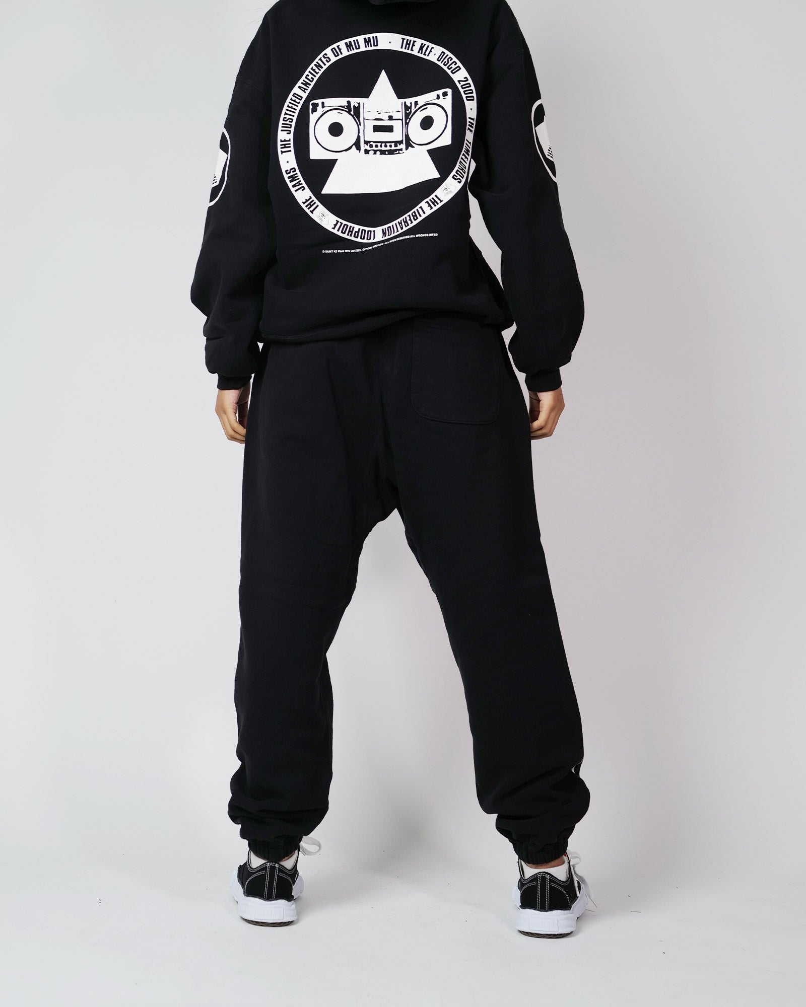 ©SAINT M××××××・セントマイケル - スウェットパンツ KLF_SWEAT PANTS/KLF / BLACK