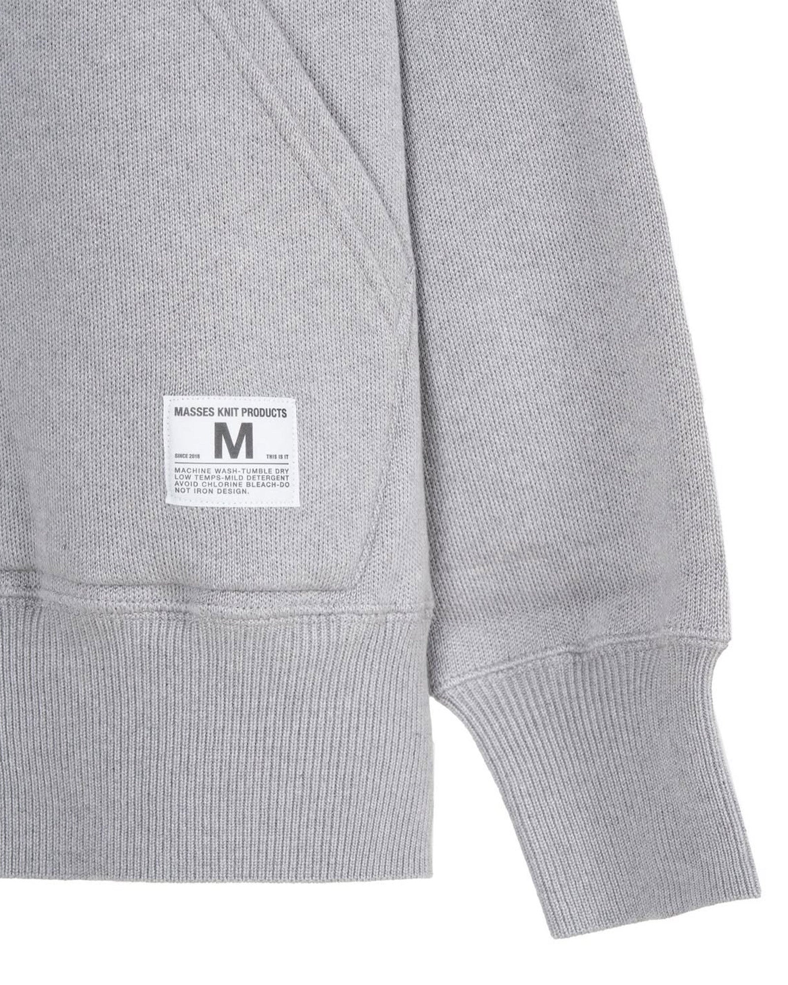MASSES・マシス - パーカー・フーディ KNIT SWEAT HOODED / HEATHER