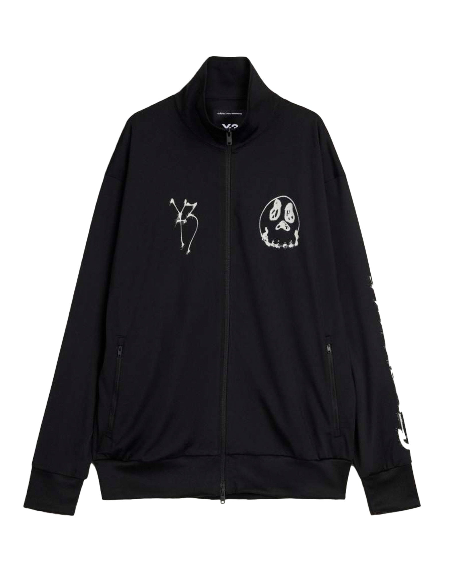 Y-3・weissly -  Y-3 CHITO GRAPHIC TRACK TOP / BLACK