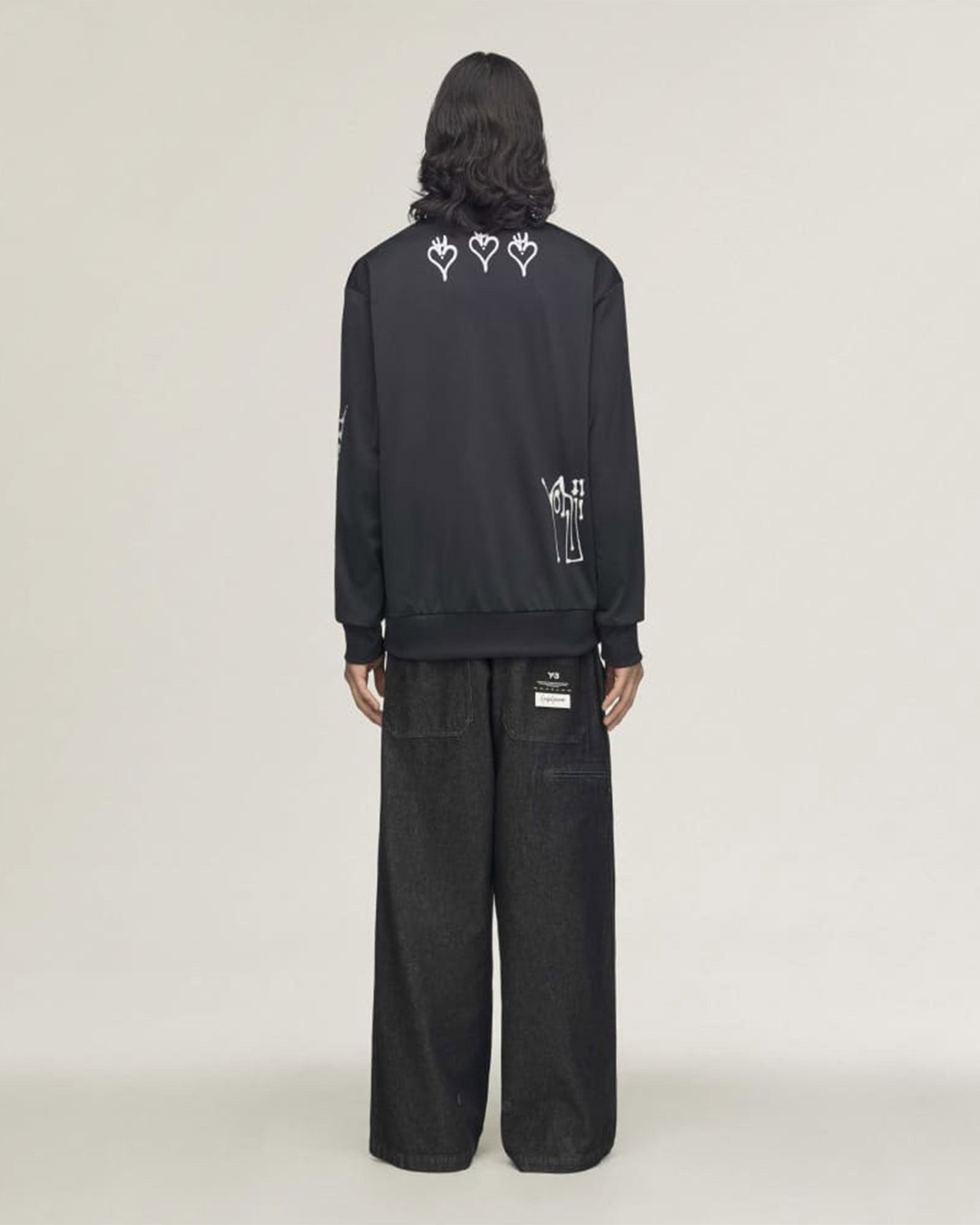 Y-3・weissly -  Y-3 CHITO GRAPHIC TRACK TOP / BLACK