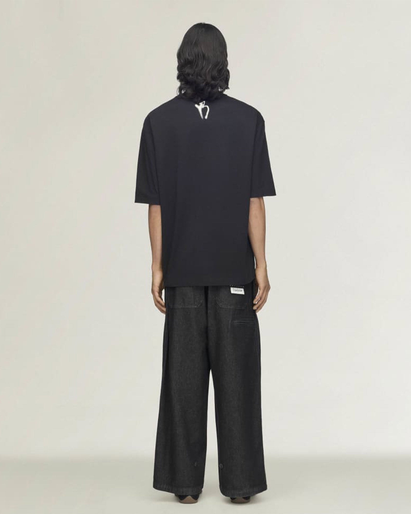 Y-3・weissly -  Y-3 CHITO GRAPHIC SHORT SLEEVE TEE / BLACK