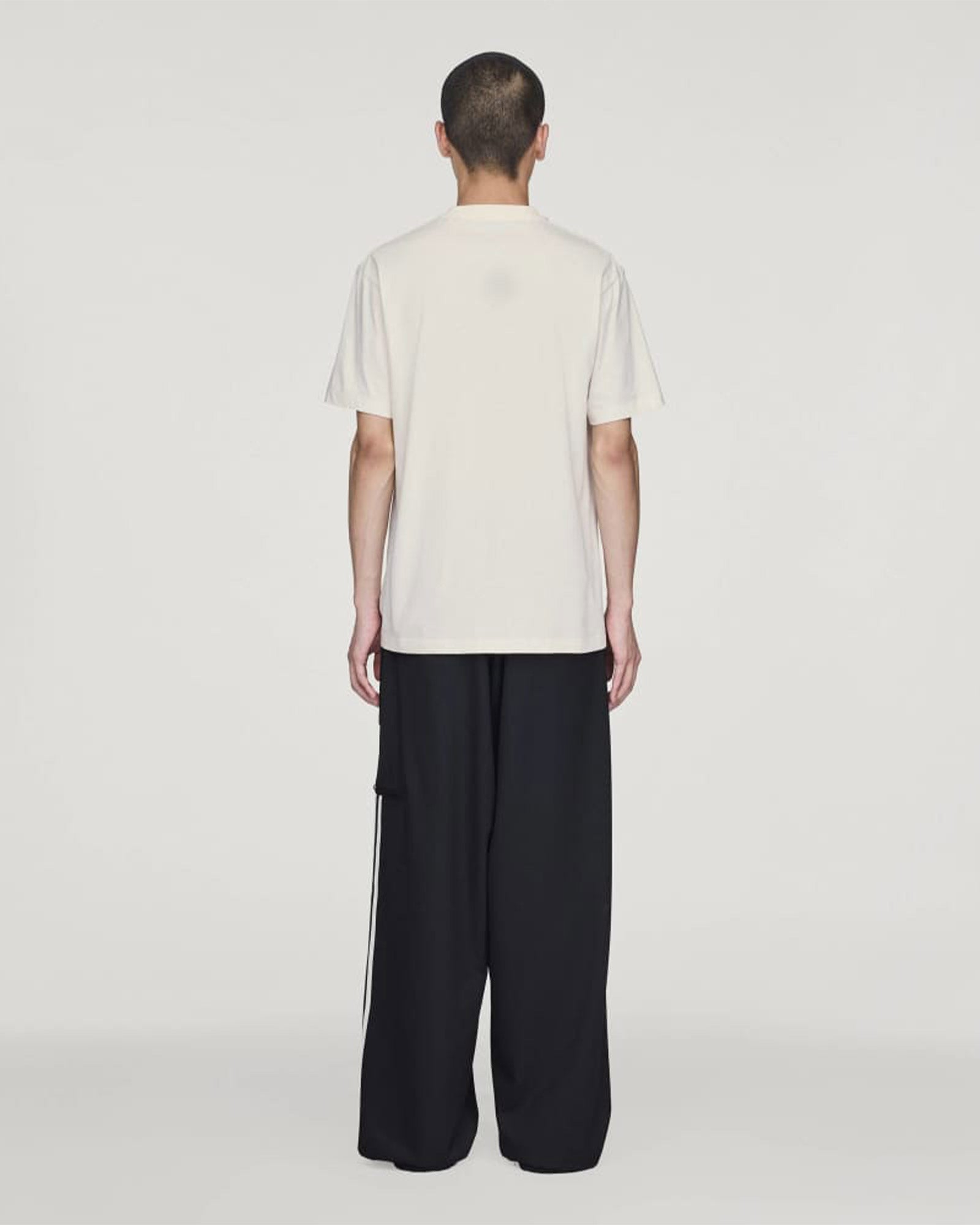 Y-3・ワイスリー - トップス "Y-3 REGULAR SHORT SLEEVE TEE" / CHALK WHITE
