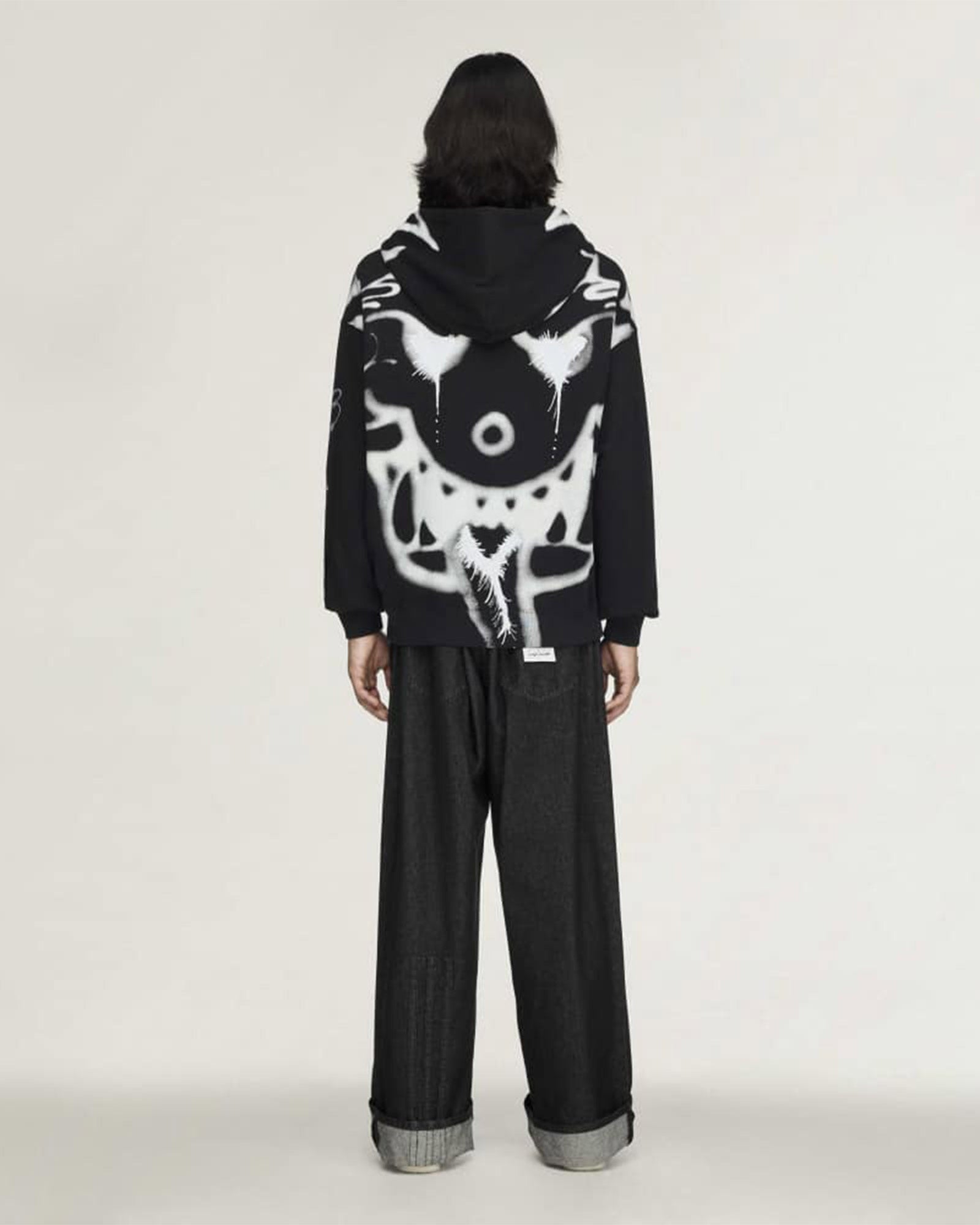 Y-3・ワイスリー - パーカー・フーディ Y-3 CHITO GRAPHIC FRENCH TERRY ZIP HOODIE / BLACK