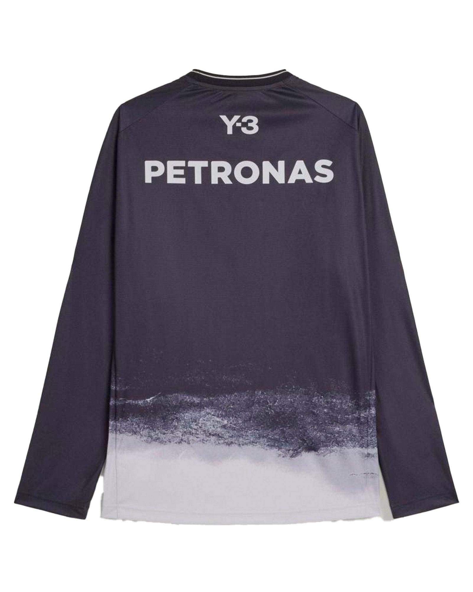 Y-3・weissly -  "Y-3 MERCEDES - AMG PETRONAS FORMULA 1 TEAM MECHANICS LONG SLEEVE JERSEY" /  BLACK