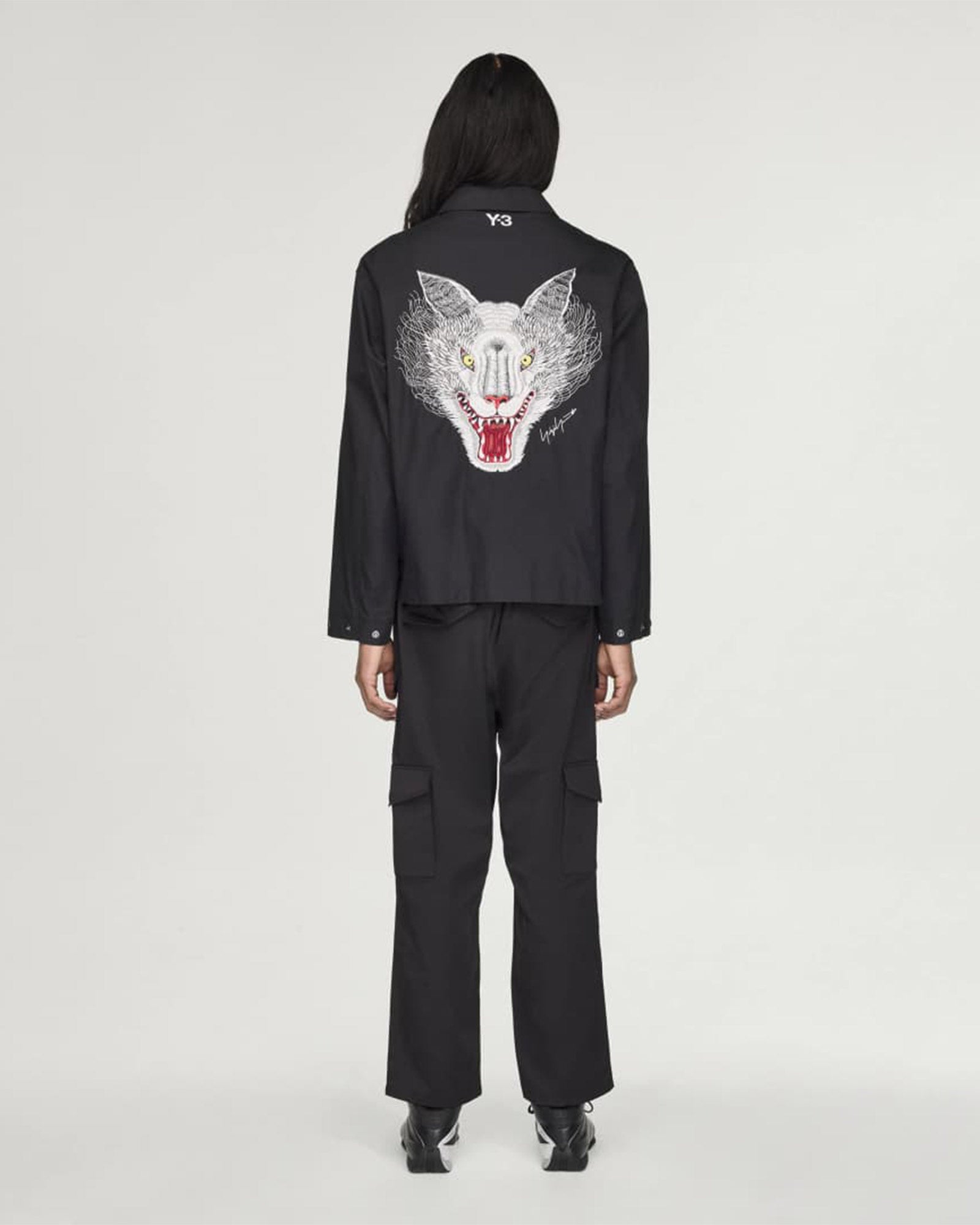 Y-3・韦斯利 -  ”Y-3 MERCEDES - AMG PETRONAS FORMULA 1 TEAM CARGO PANTS” /  BLACK