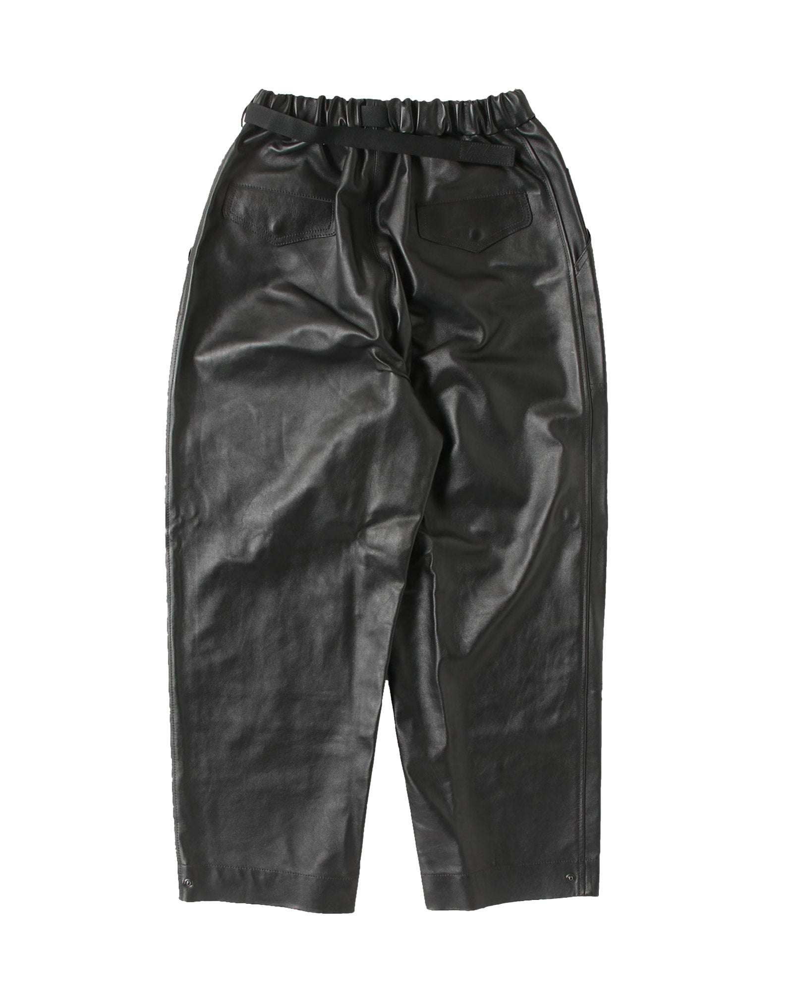 Y-3・ワイスリー -  Y-3 MERCEDES - AMG PETRONAS FORMULA 1 TEAM LEATHER RACING PANTS /  BLACK