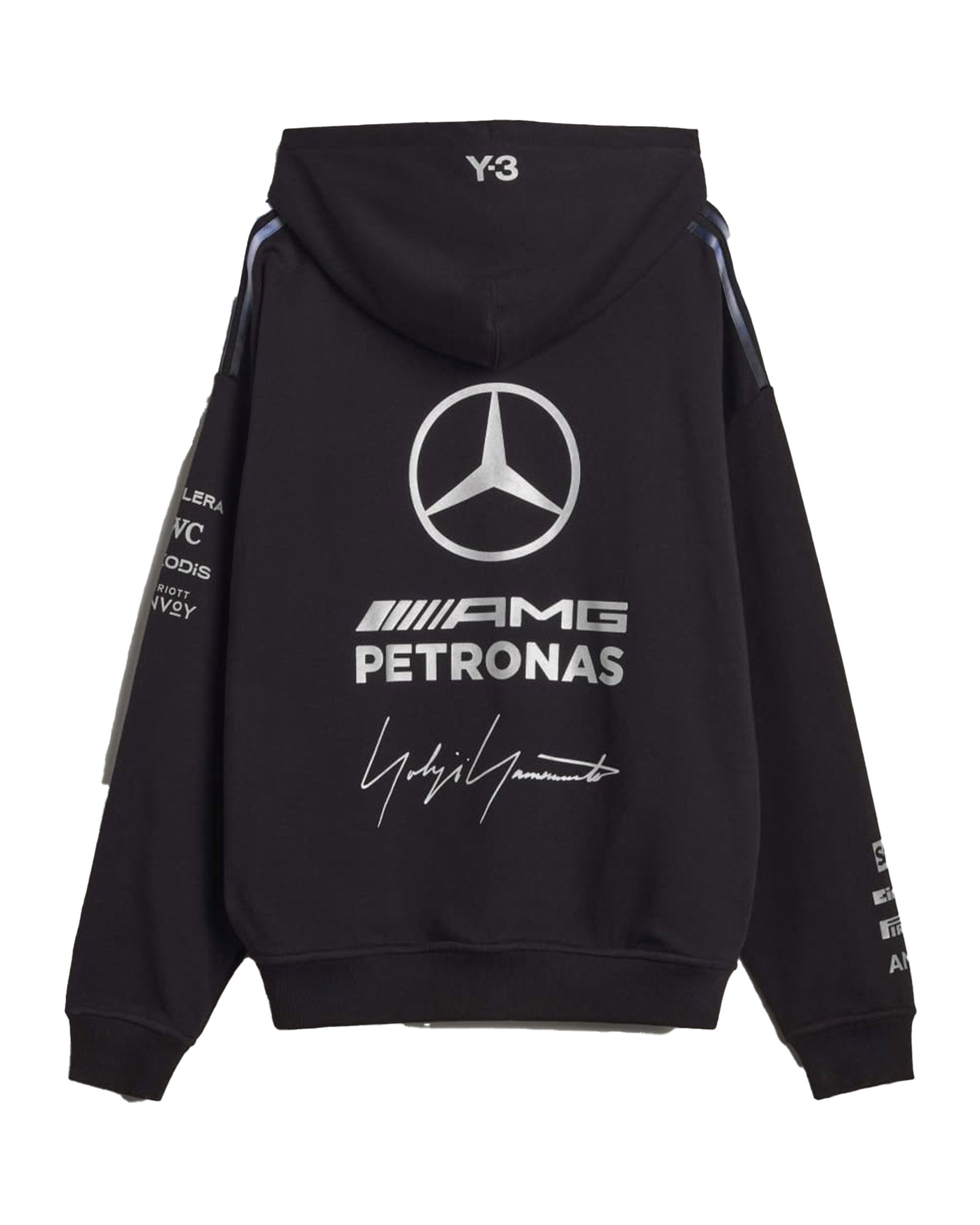 I*T様 【新品】Y-3×メルセデスAMG ペトロナスF1 フード付きパーカー( Y-3 MERCEDES - AMG PETRONAS FORMULA 1 TEAM HOODIE / BLACK | detail