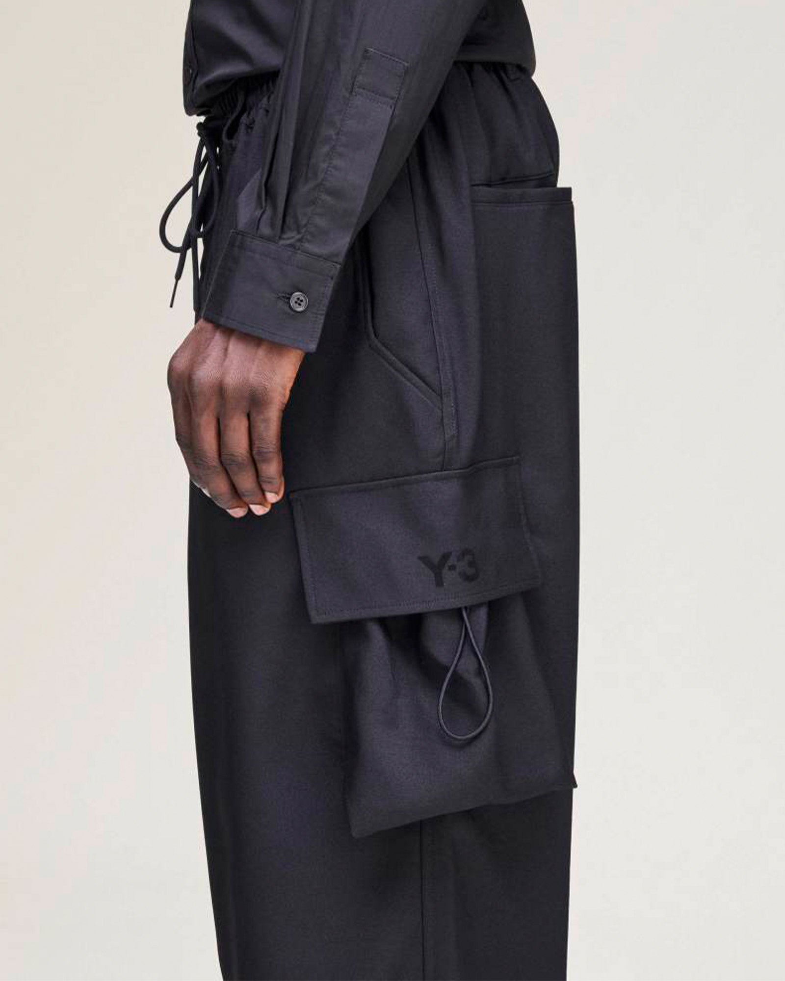 Y-3(ワイスリー) SPORT UNIFORM CARGO PANTS / BLACK | Detail