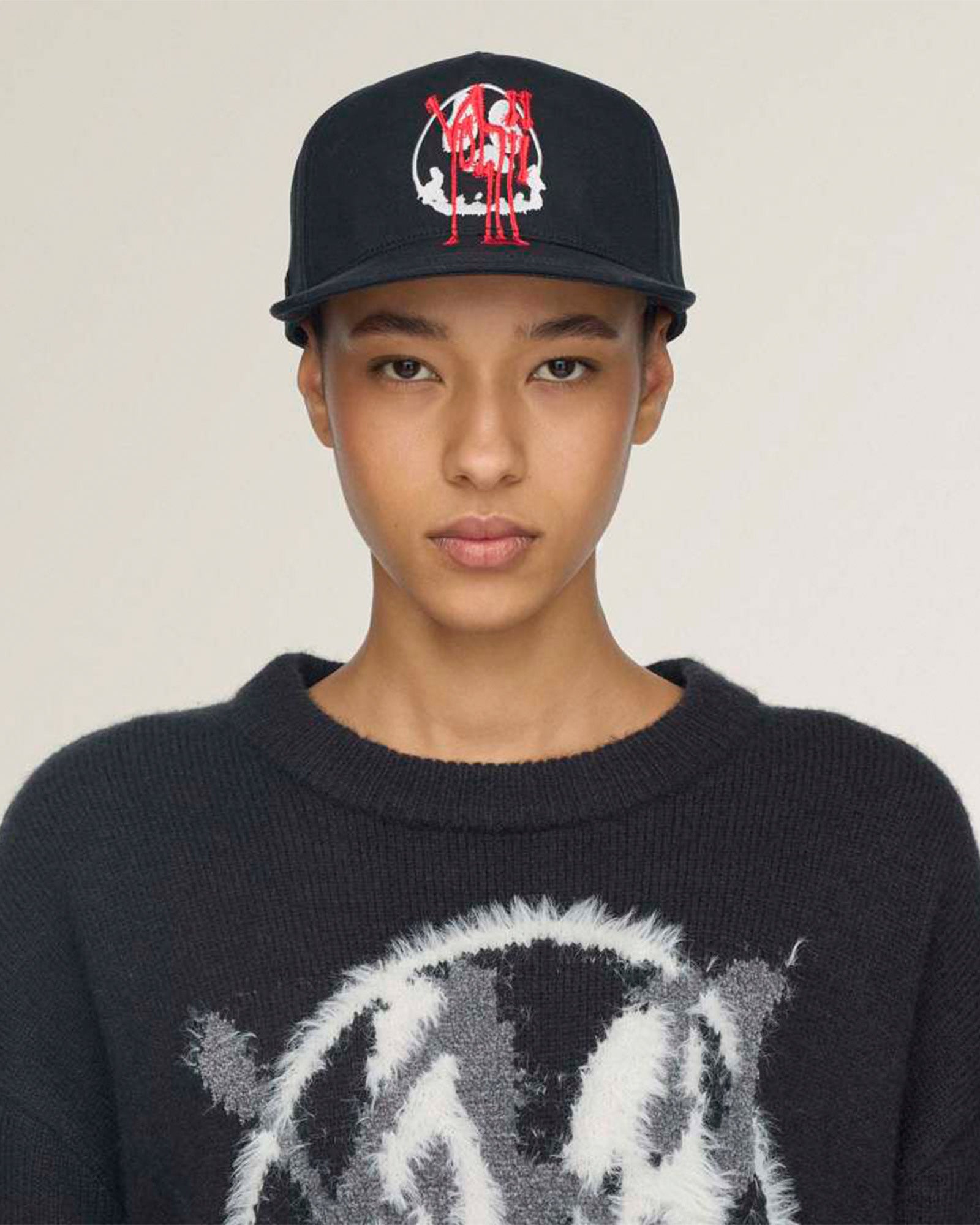 Y-3・weissly -  "Y-3 CHITO GRAPHIC DAD CAP" / BLACK