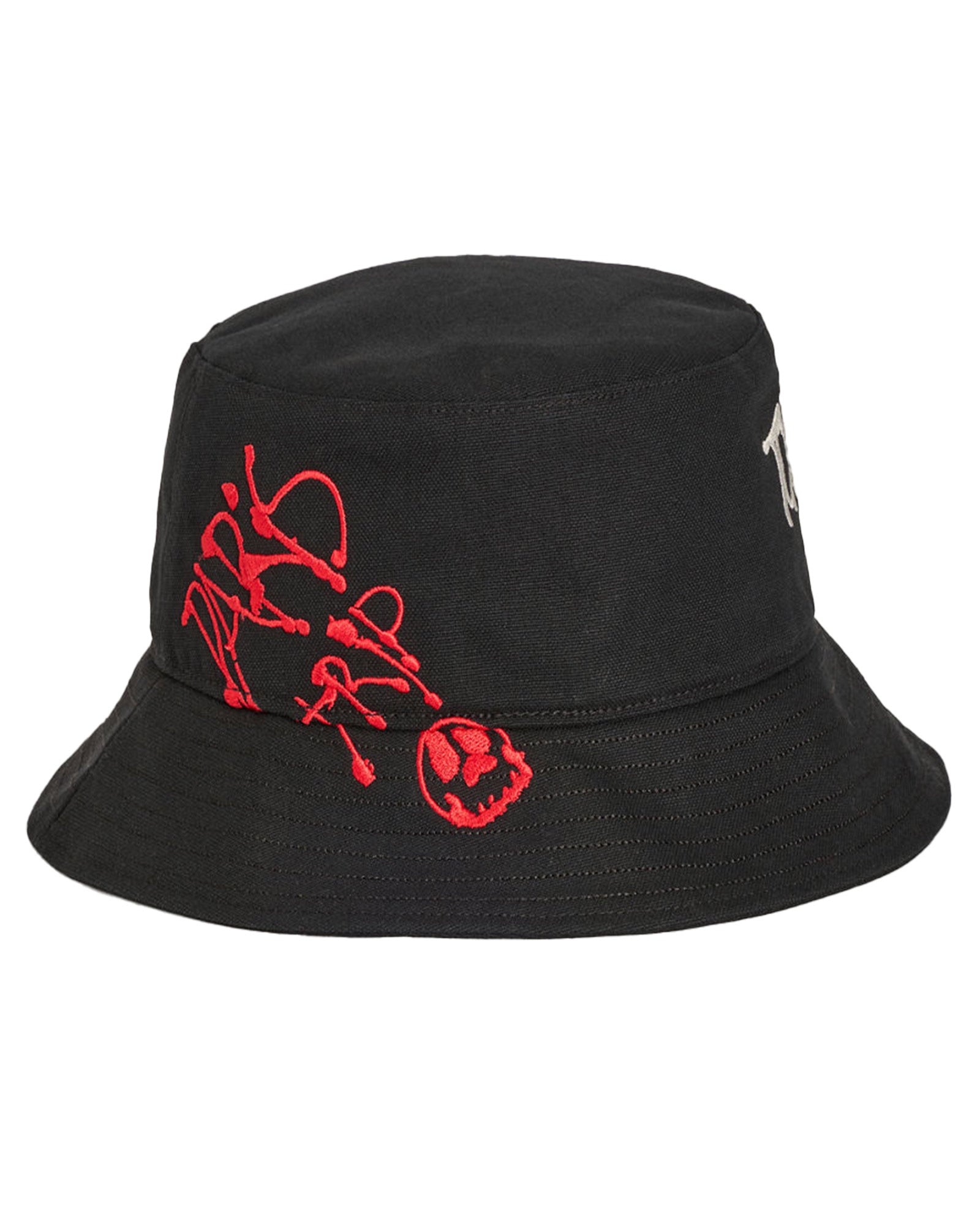 Y-3・weissly -  "Y-3 CHITO GRAPHIC BUCKET HAT" / BLACK