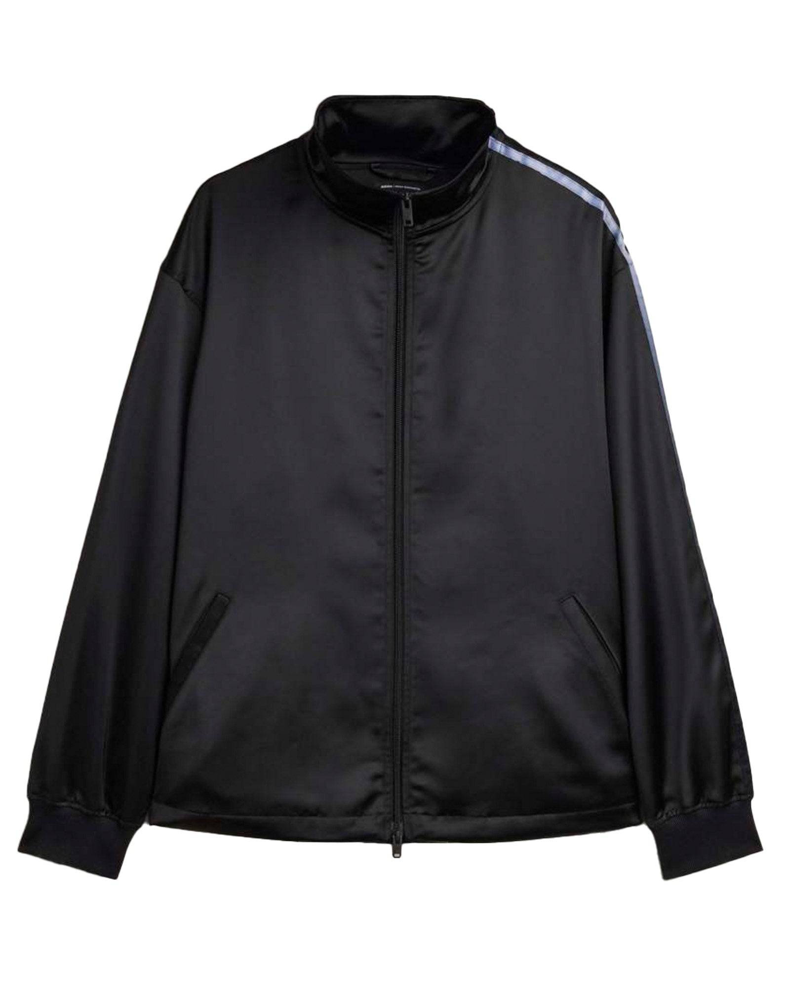 Y-3・weissly -  Y-3 SATIN GRADIENT 3 STRIPES TRACK TOP / BLACK