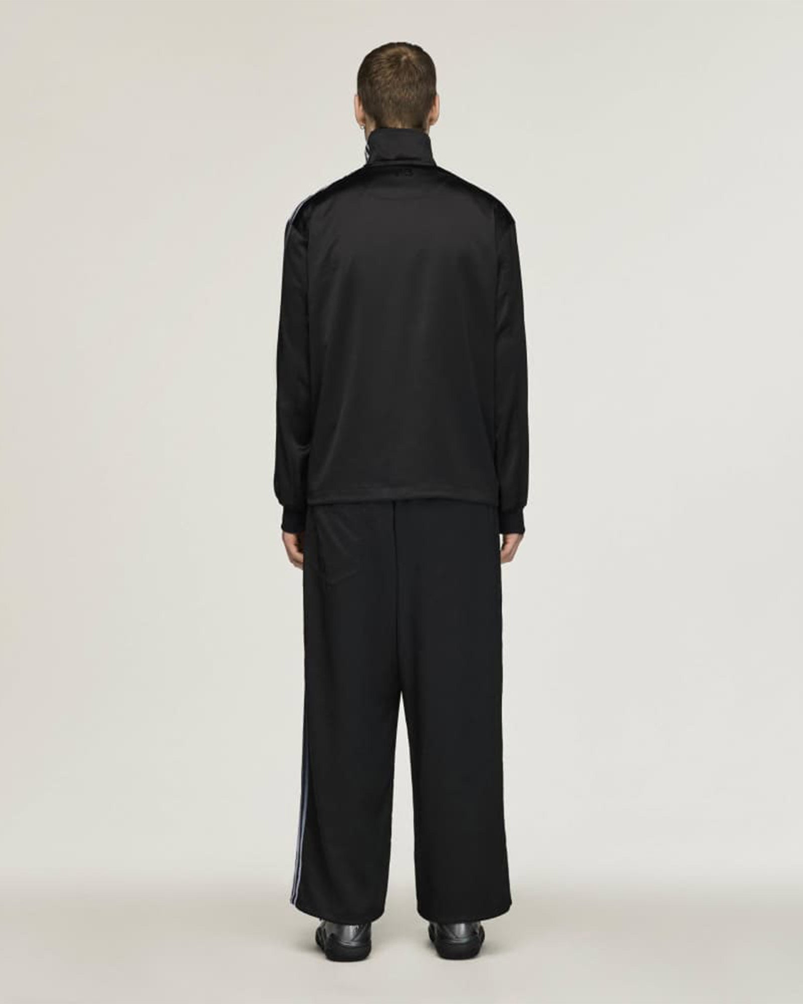 Y-3・weissly -  Y-3 SATIN GRADIENT 3 STRIPES TRACK TOP / BLACK